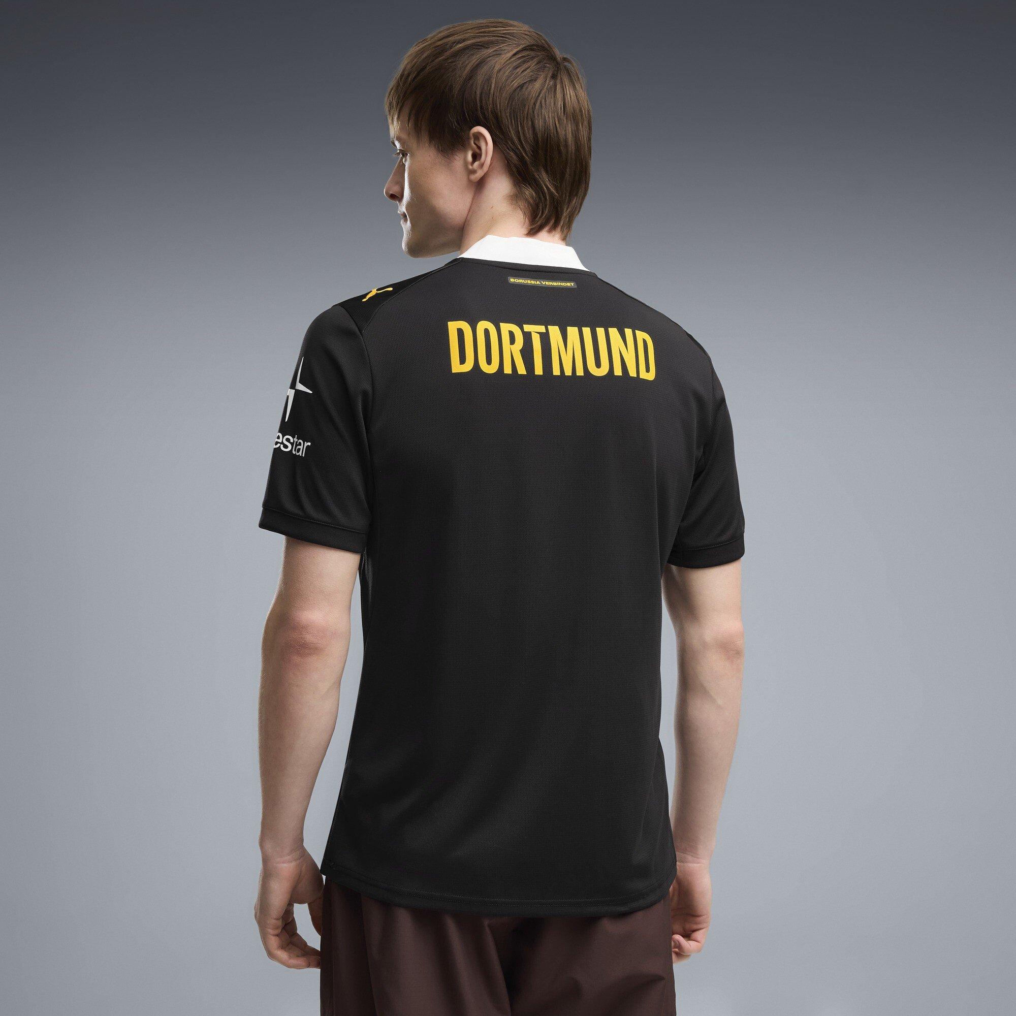 Nero/Grigio - Puma - Borussia Away Shirt 2026/27 Mens - 4