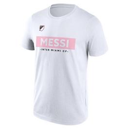 MLS Messi Inter Miami Block T Shirt Adults