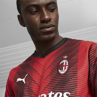 Red/Puma Black - Puma - AC Milan Home Adults Shirt 2023 2024 - 4