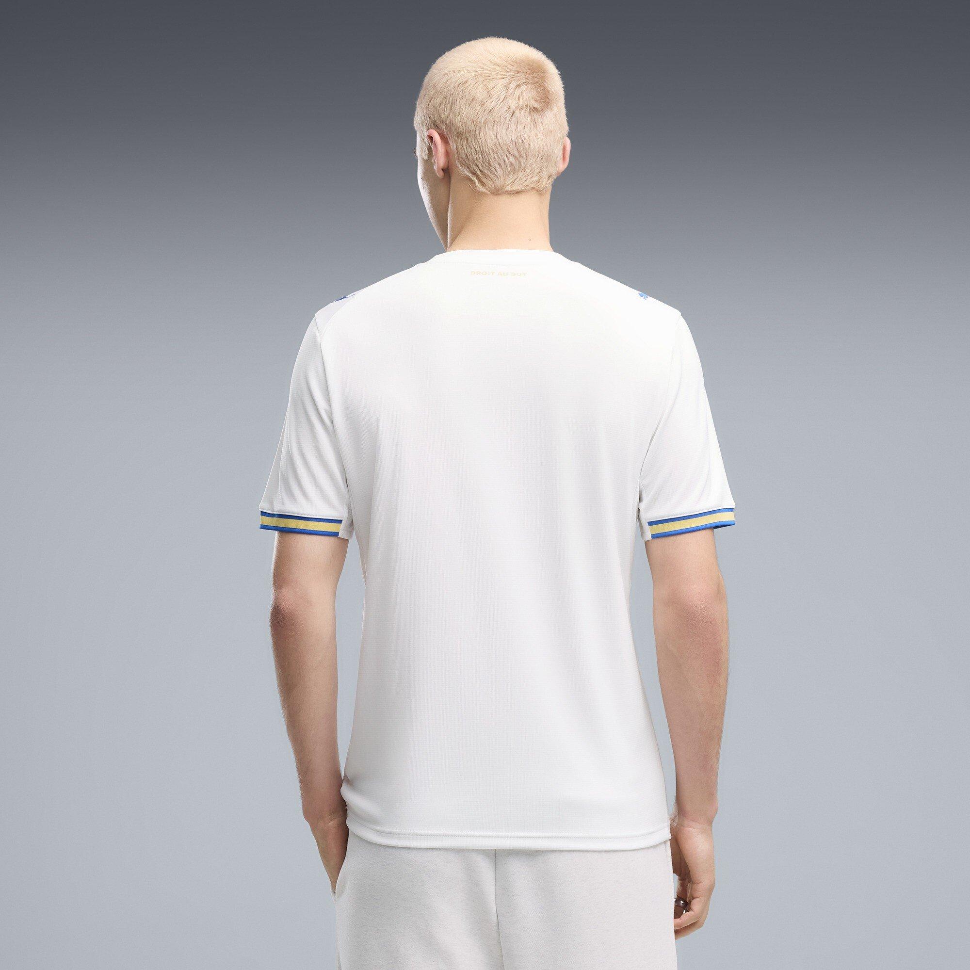 Bijelo/Plavo - Puma - Olympique Home Shirt 2026/27 Mens - 4