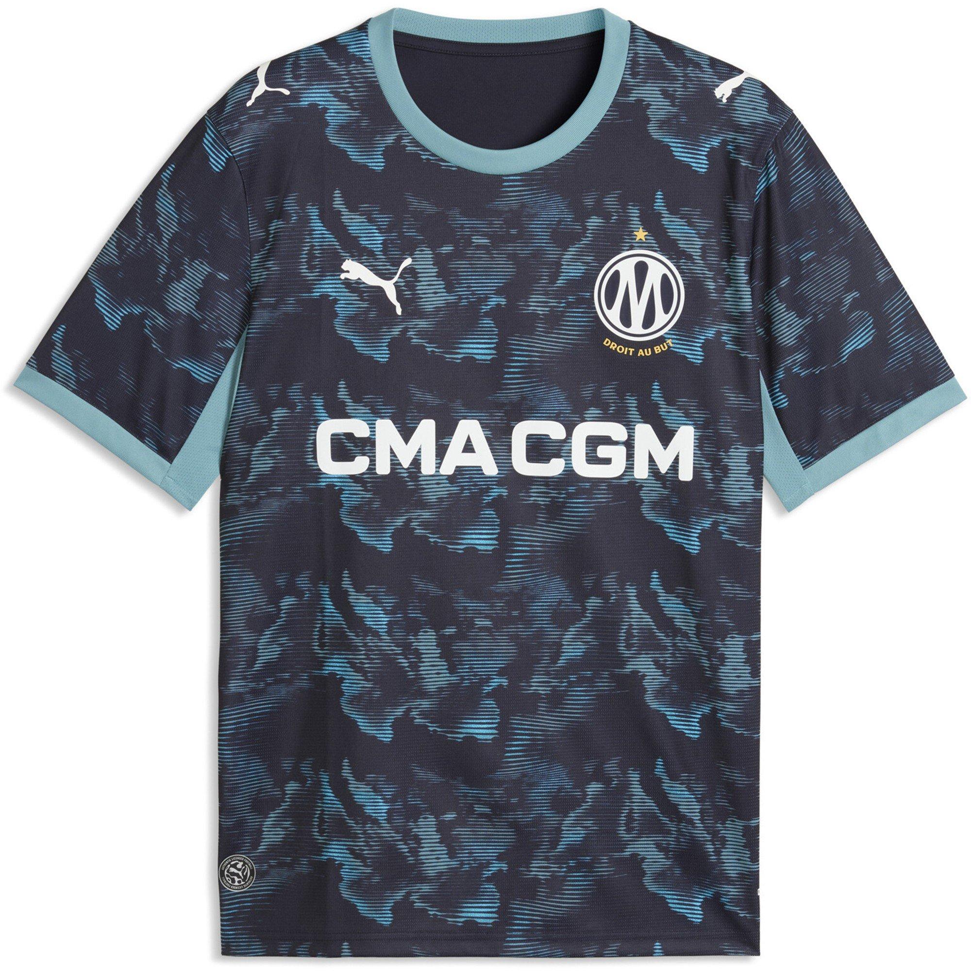 Navy/Blue - Puma - Olympique Away Shirt 2026/27 Mens - 1