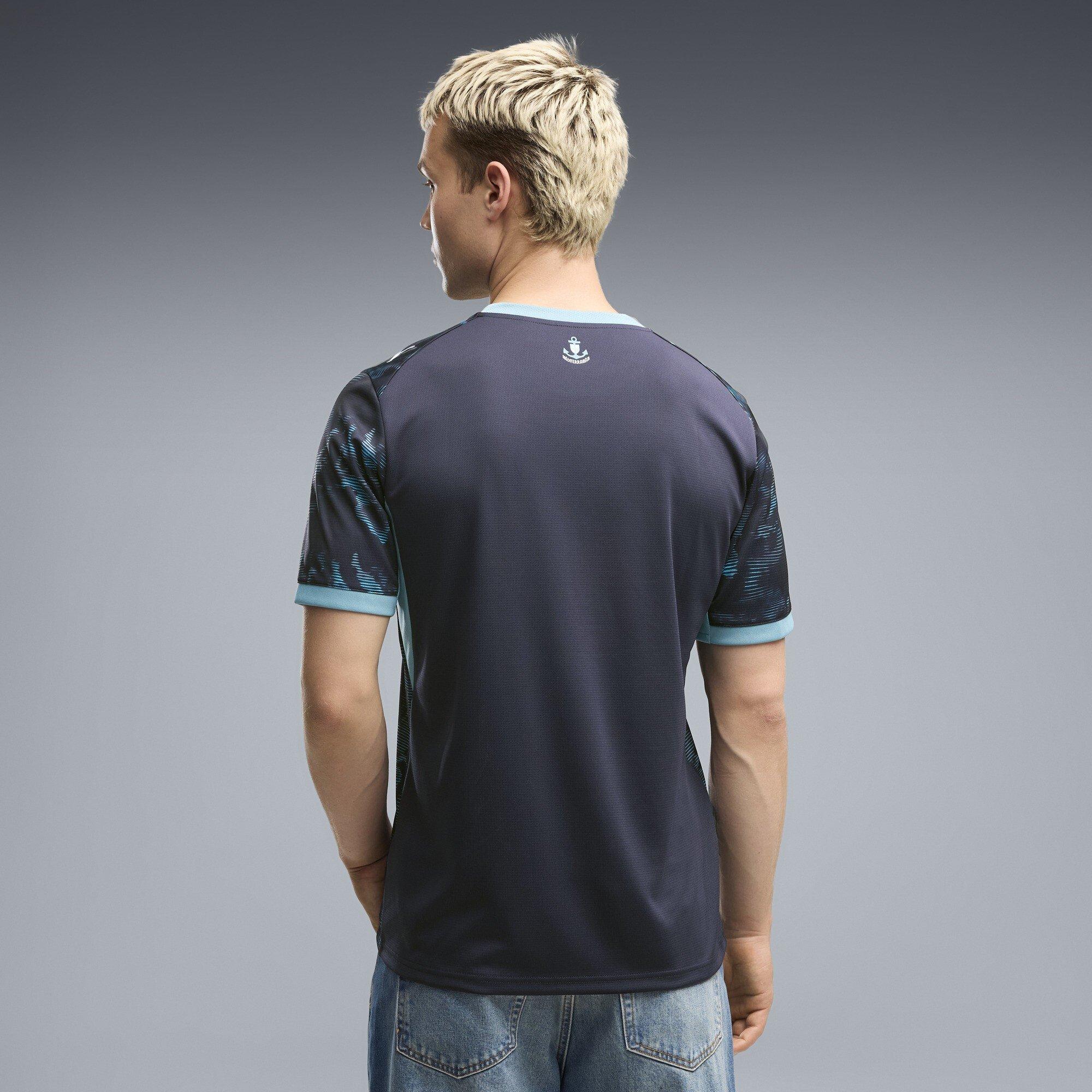 Navy/Blue - Puma - Olympique Away Shirt 2026/27 Mens - 4