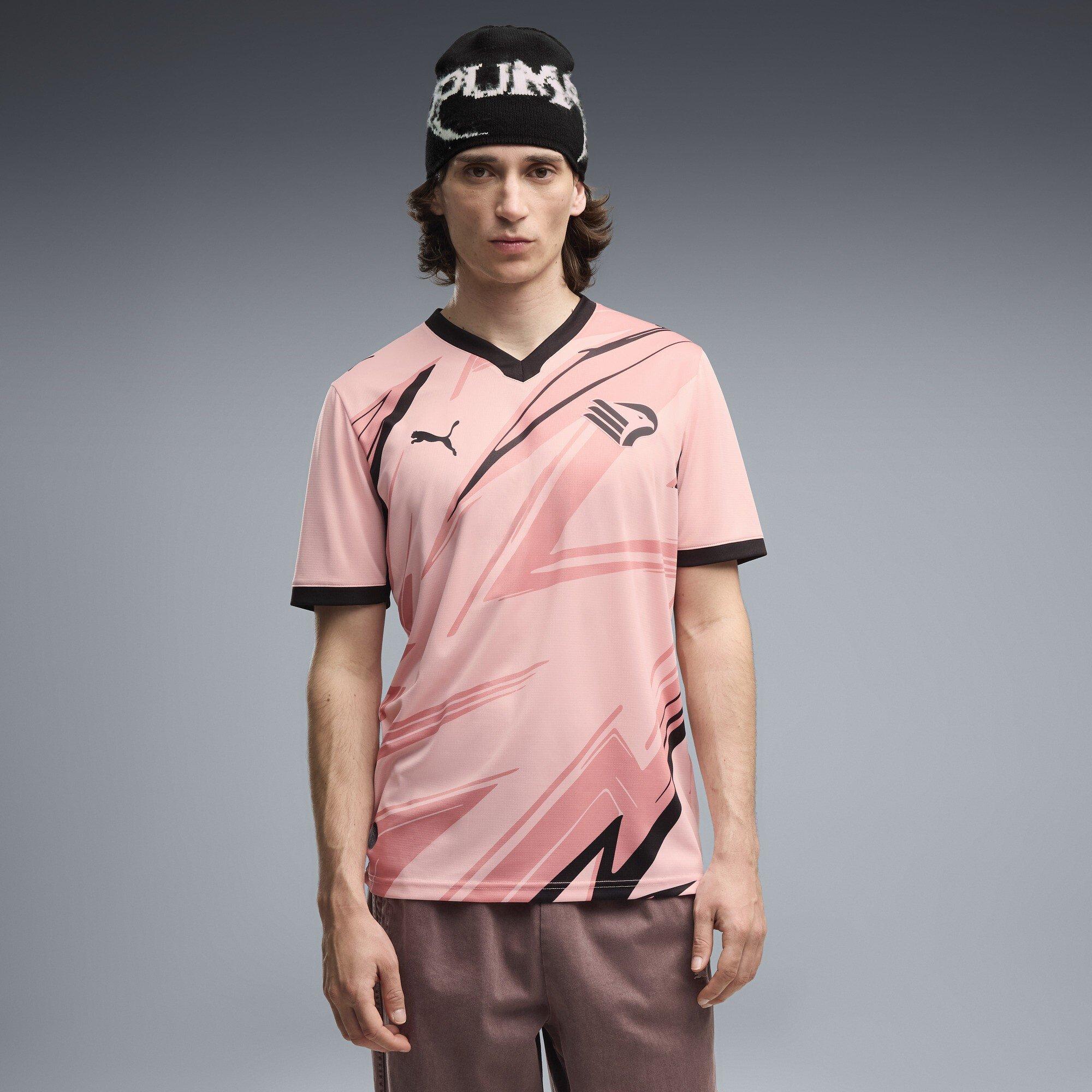 Pink/Black - Puma - Palermo Home Shirt 2026/27 Mens - 3
