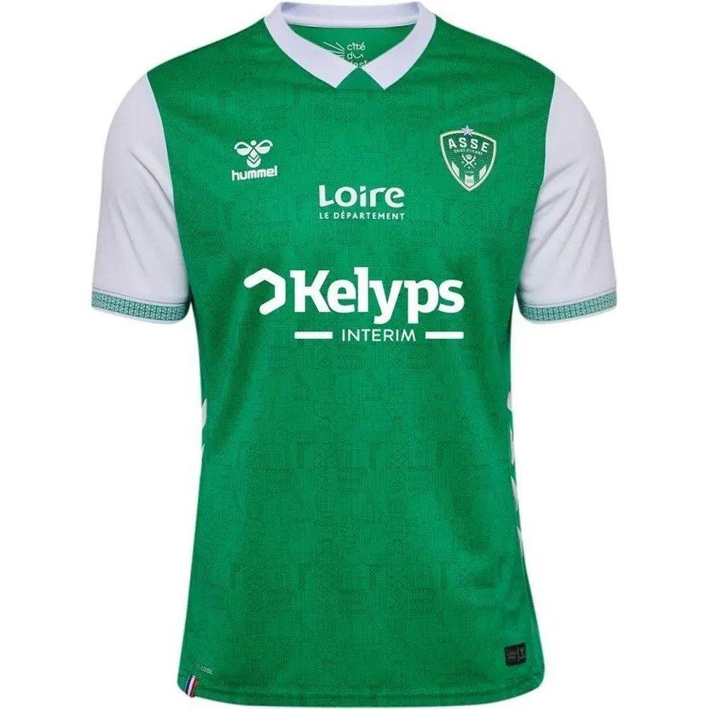 Green - Hummel - Saint Etienne Home Shirt 25/26 Mens - 1