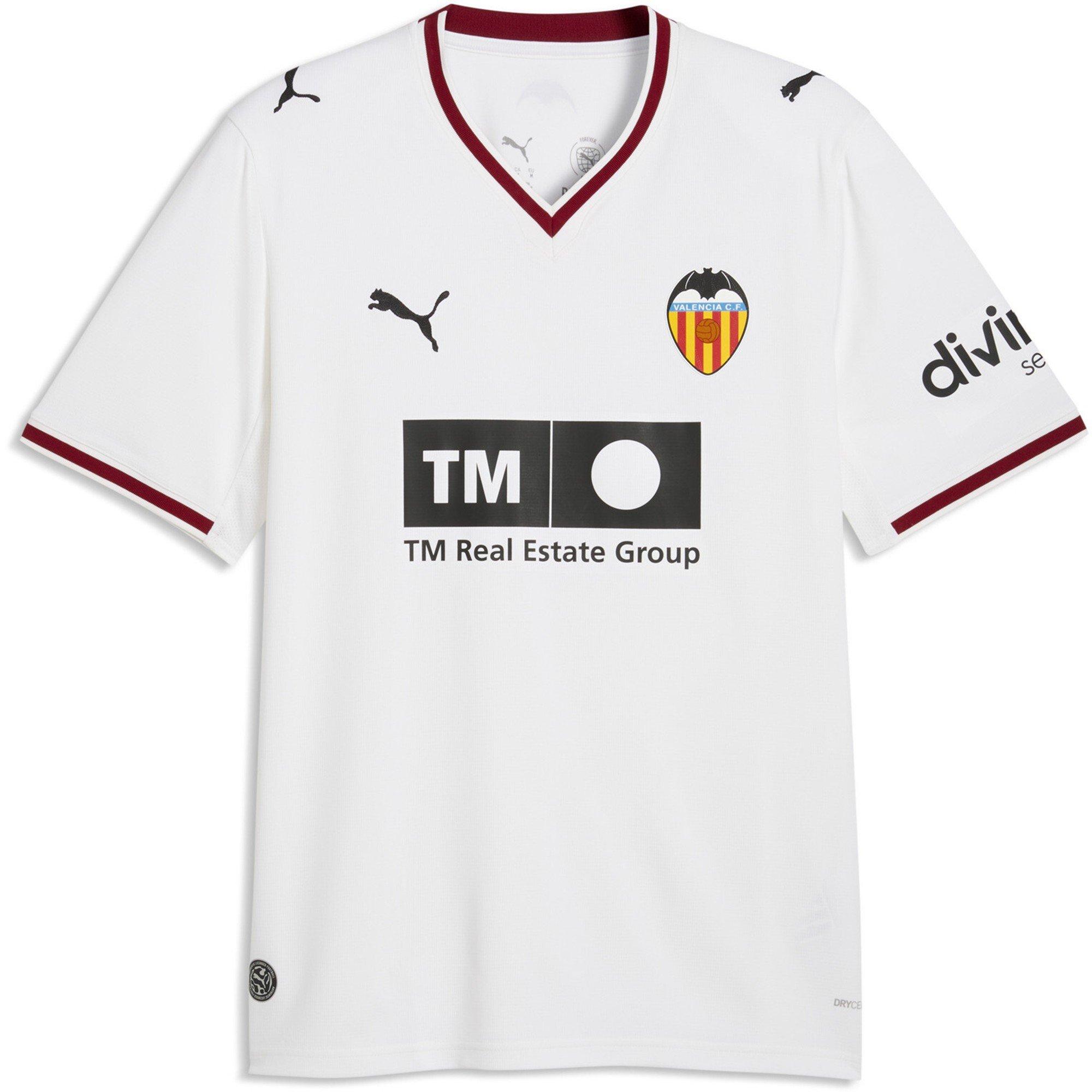 White/Black - Puma - Valencia Home Shirt 2026/27 Mens - 1
