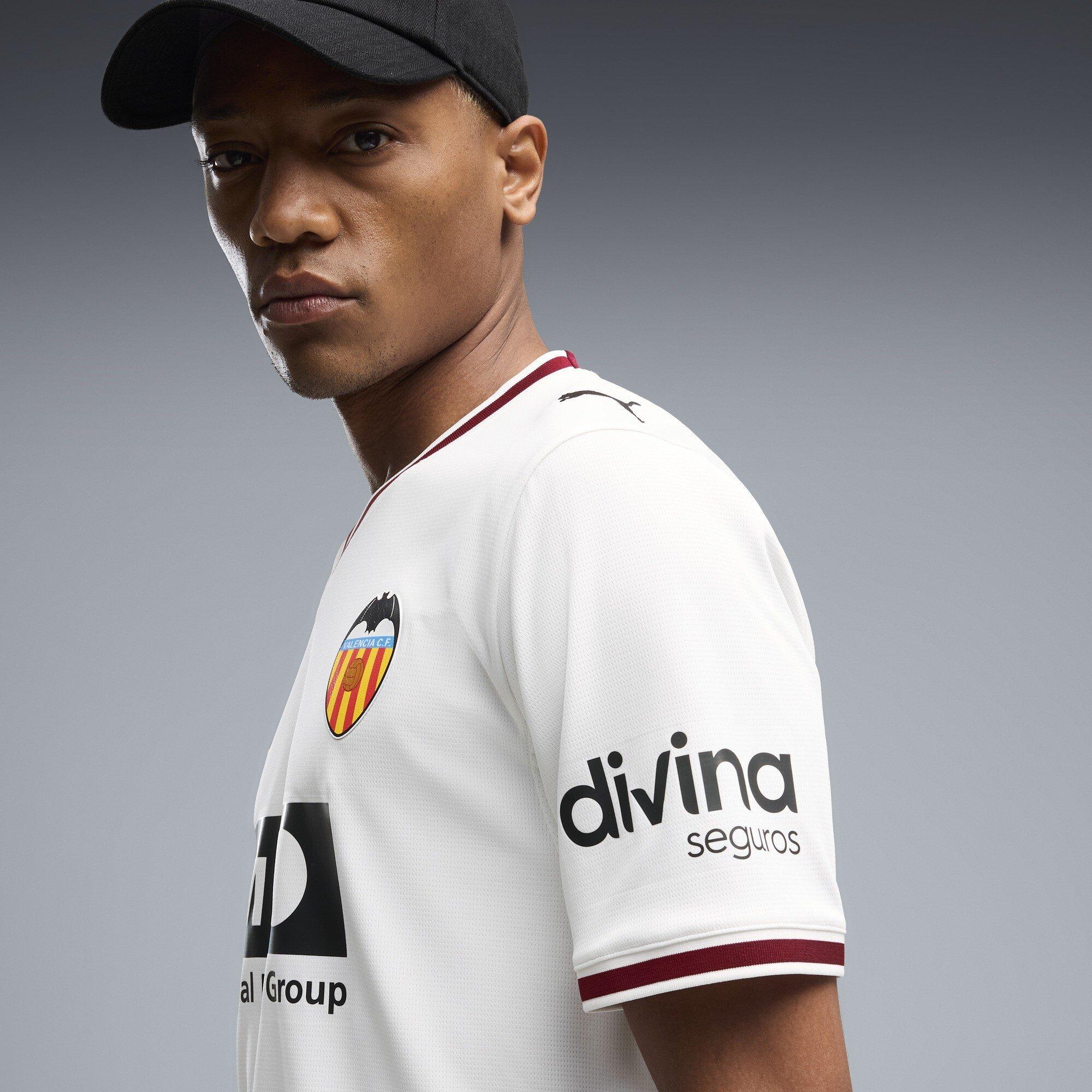 White/Black - Puma - Valencia Home Shirt 2026/27 Mens - 5