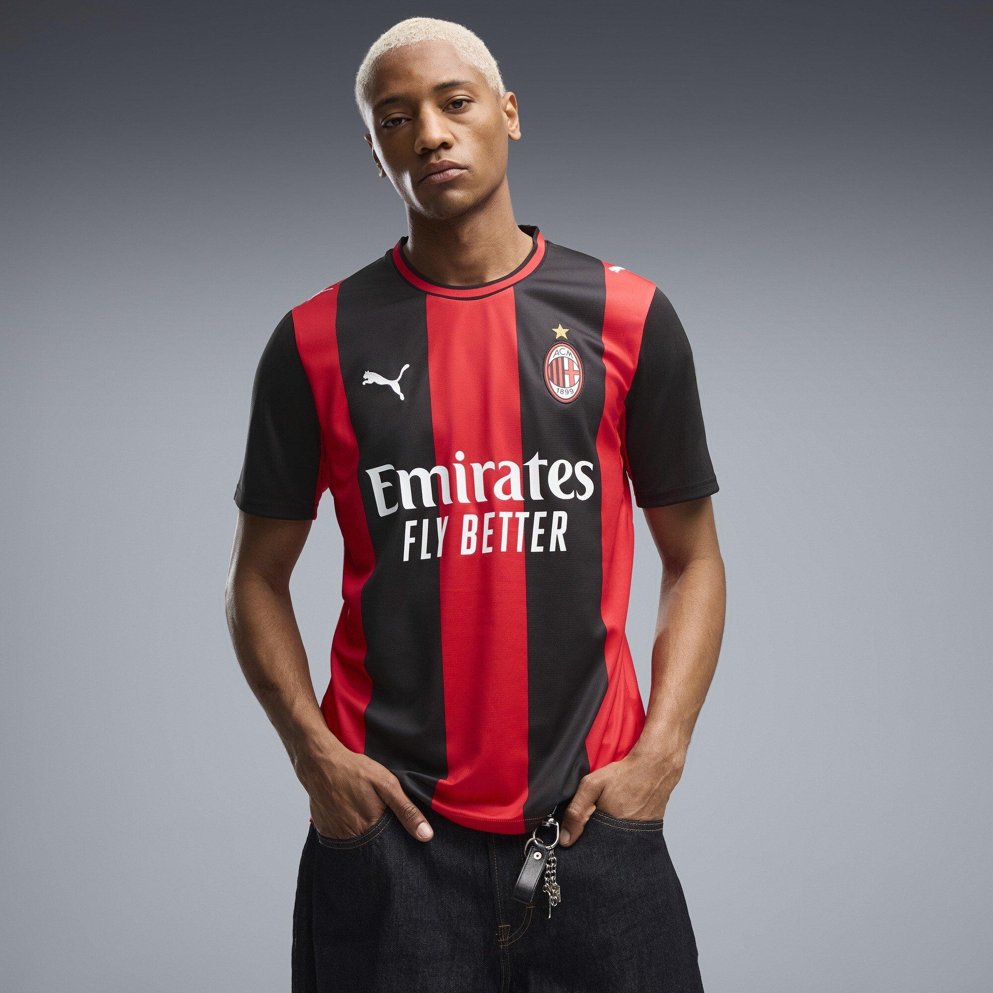 Black/Red - Puma - AC Milan Home Shirt 2026/27 Mens - 3
