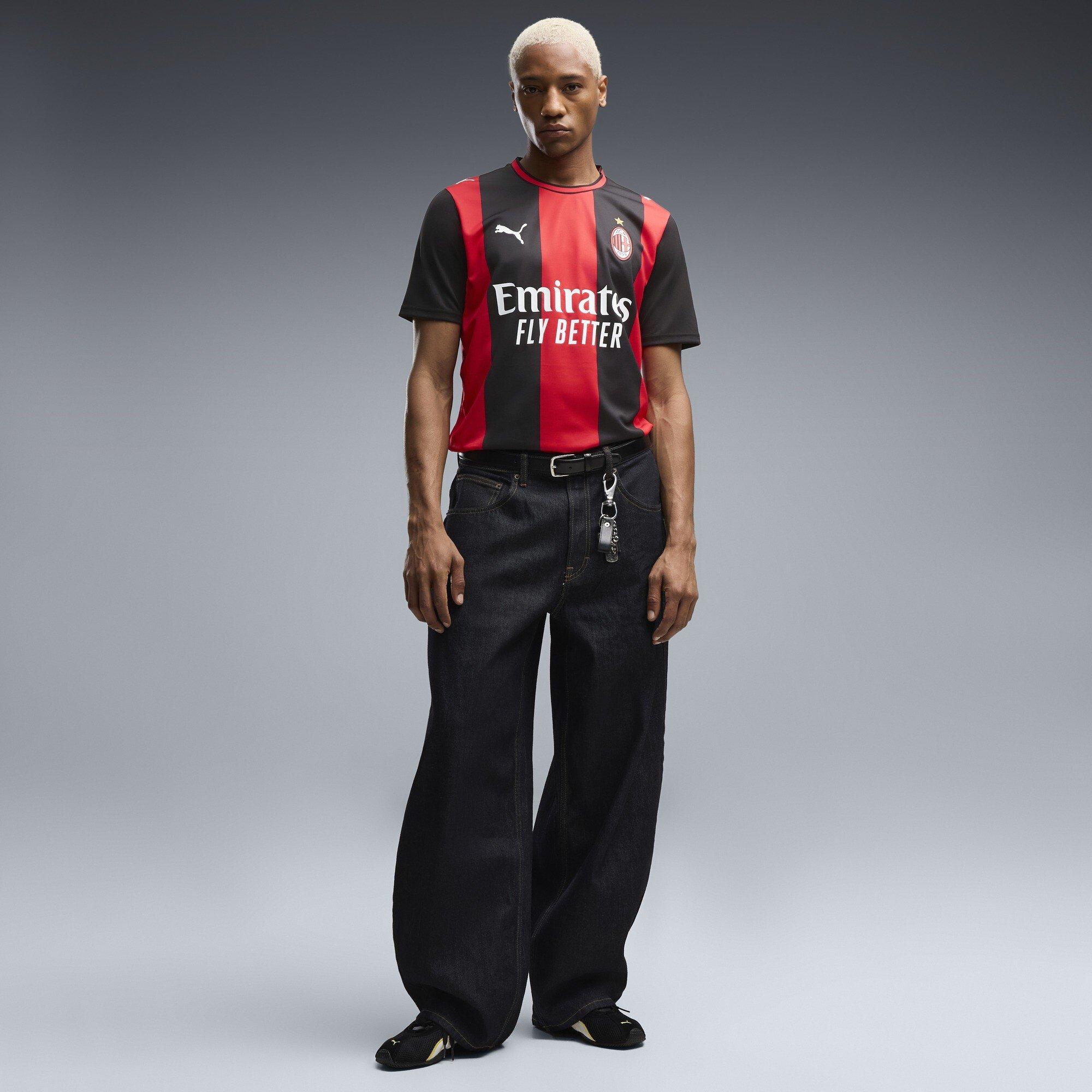 Black/Red - Puma - AC Milan Home Shirt 2026/27 Mens - 6