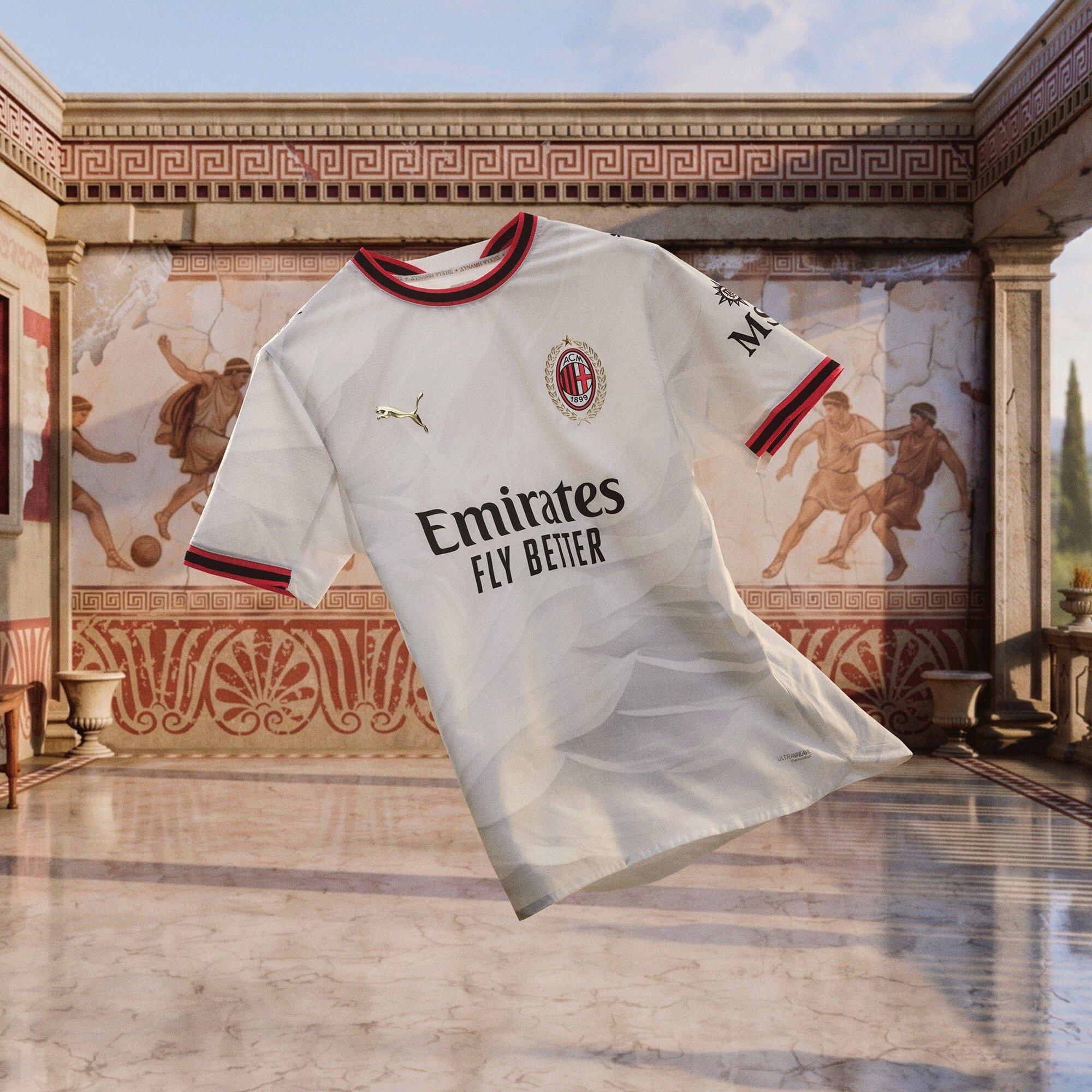 Wit/Goud - Puma - AC Milan Away Shirt 2026/27 Mens - 7