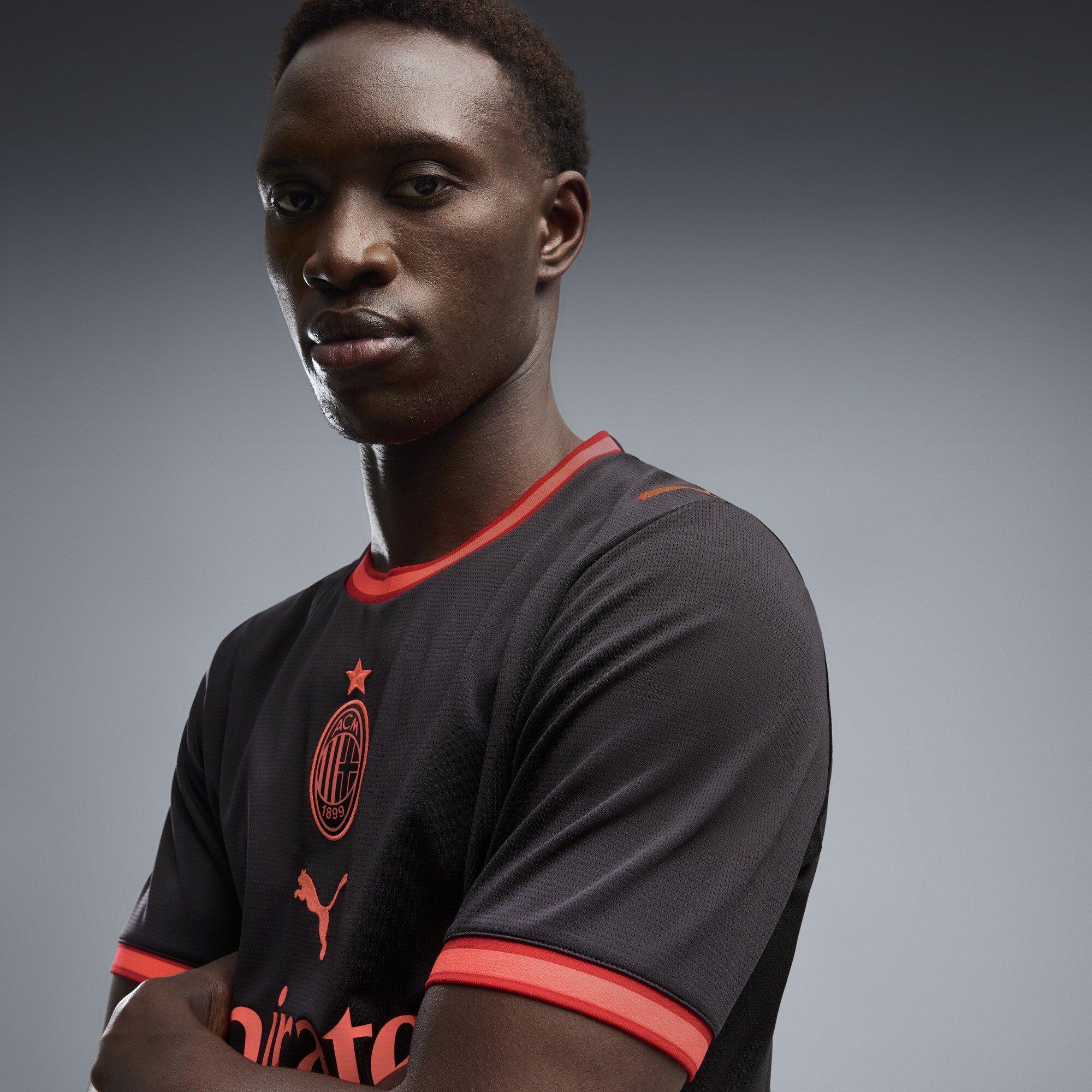 Grey/Red - Puma - AC Milan Third Shirt 2026/27 Mens - 5