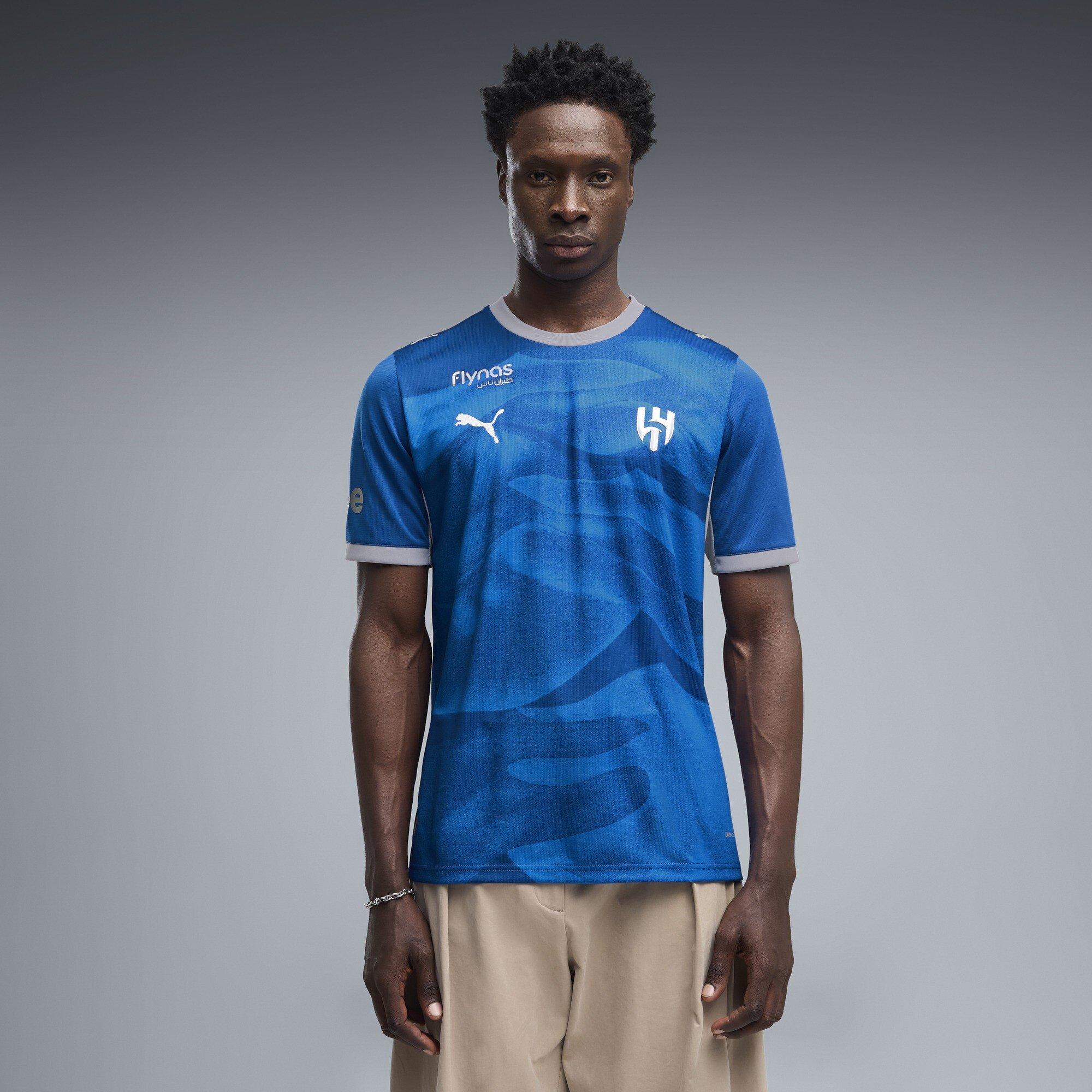 Blue/Silver - Puma - Al Hilal Home Shirt 2026/27 Mens - 3