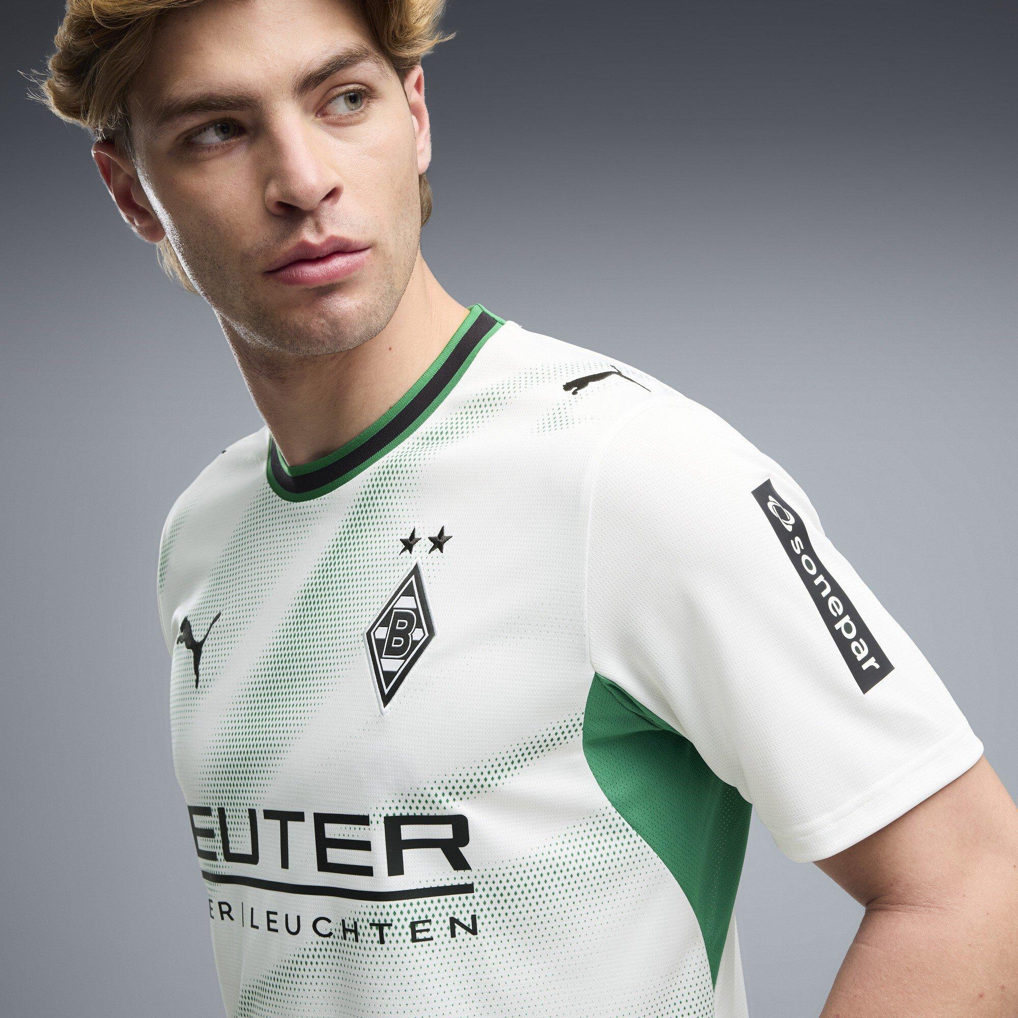 Wit/Groen - Puma - Borussia Home Shirt 2026/27 Mens - 5