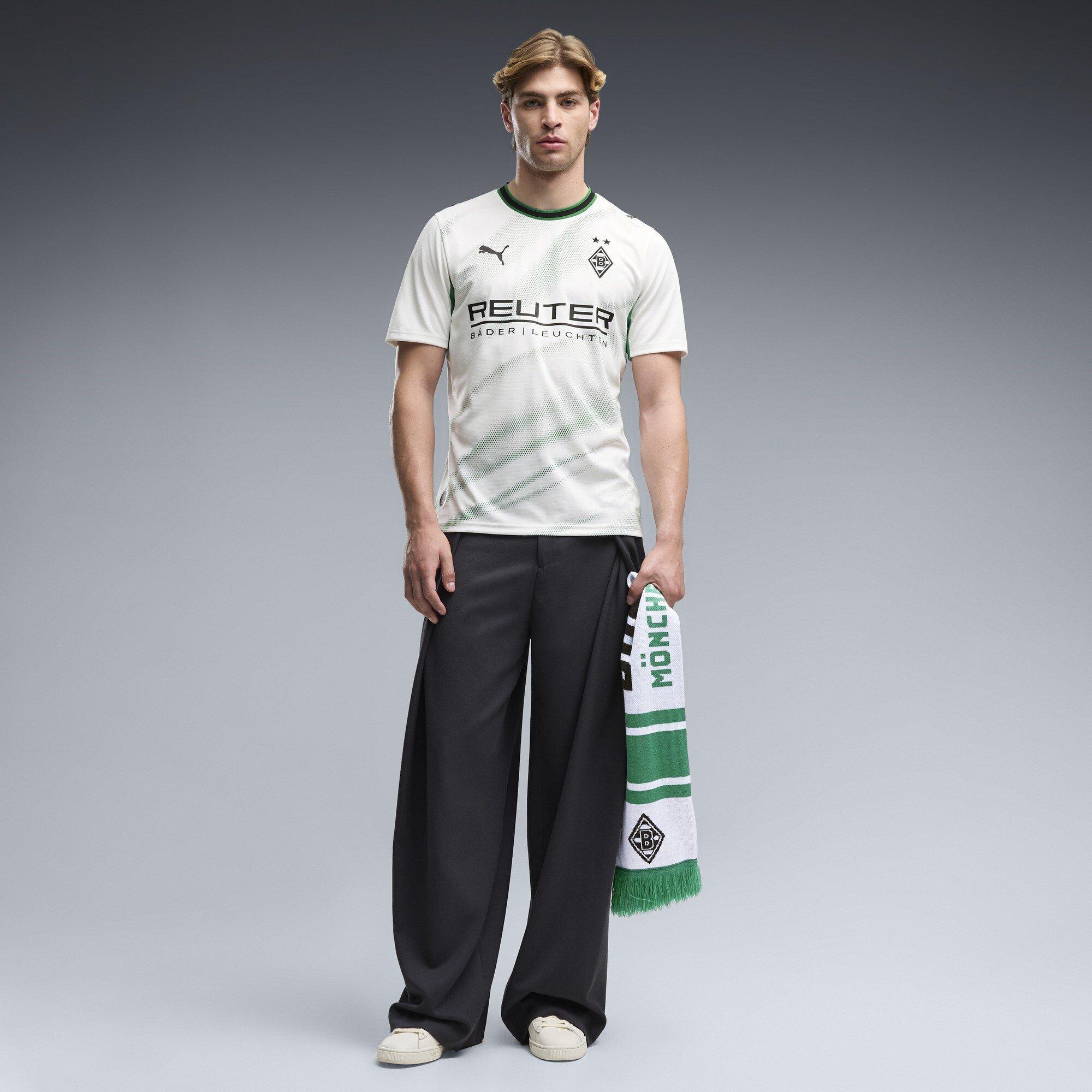 Wit/Groen - Puma - Borussia Home Shirt 2026/27 Mens - 6