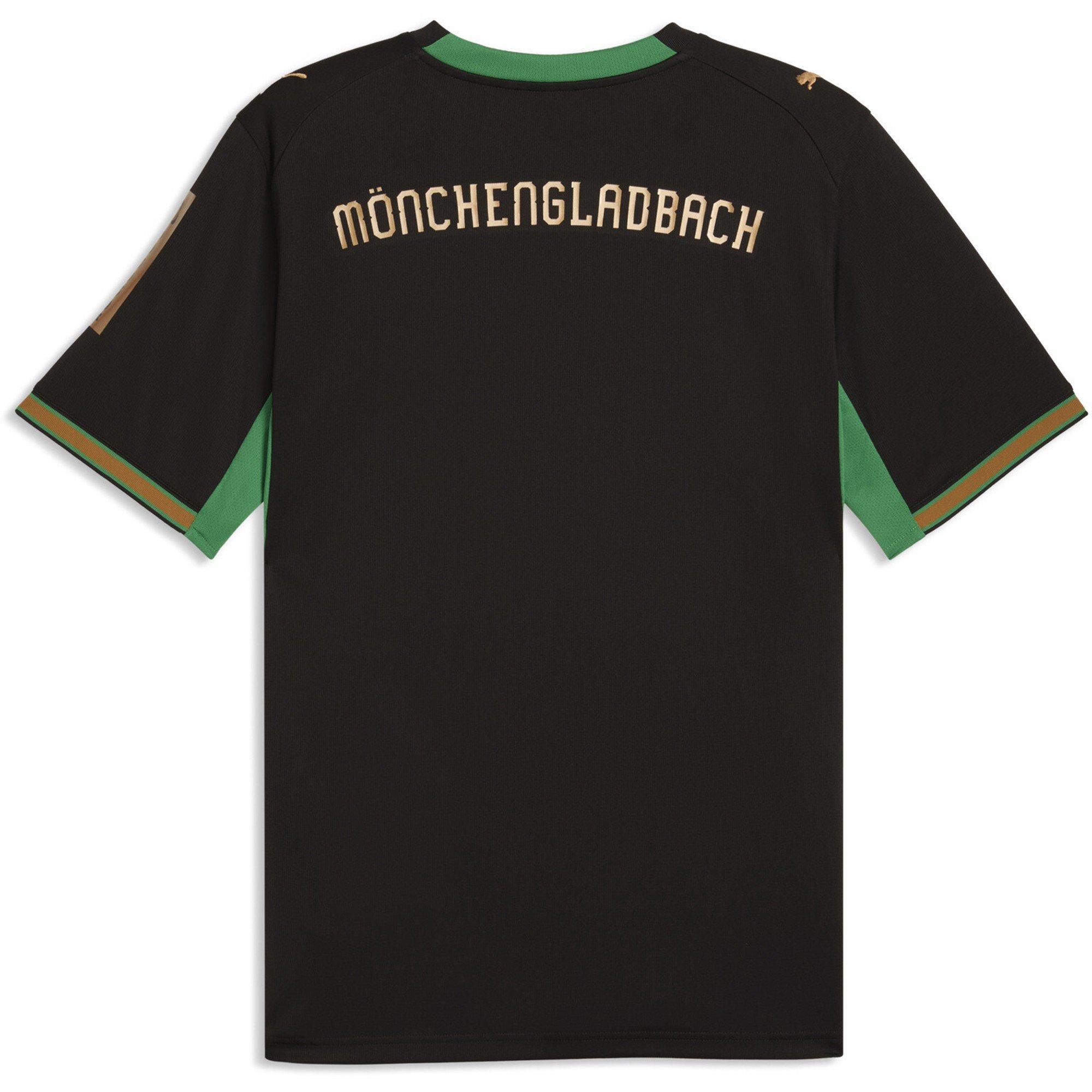 Sort/Grøn - Puma - Mens Borussia Monchengladbach Away Football Shirt 2026 2027 - 2