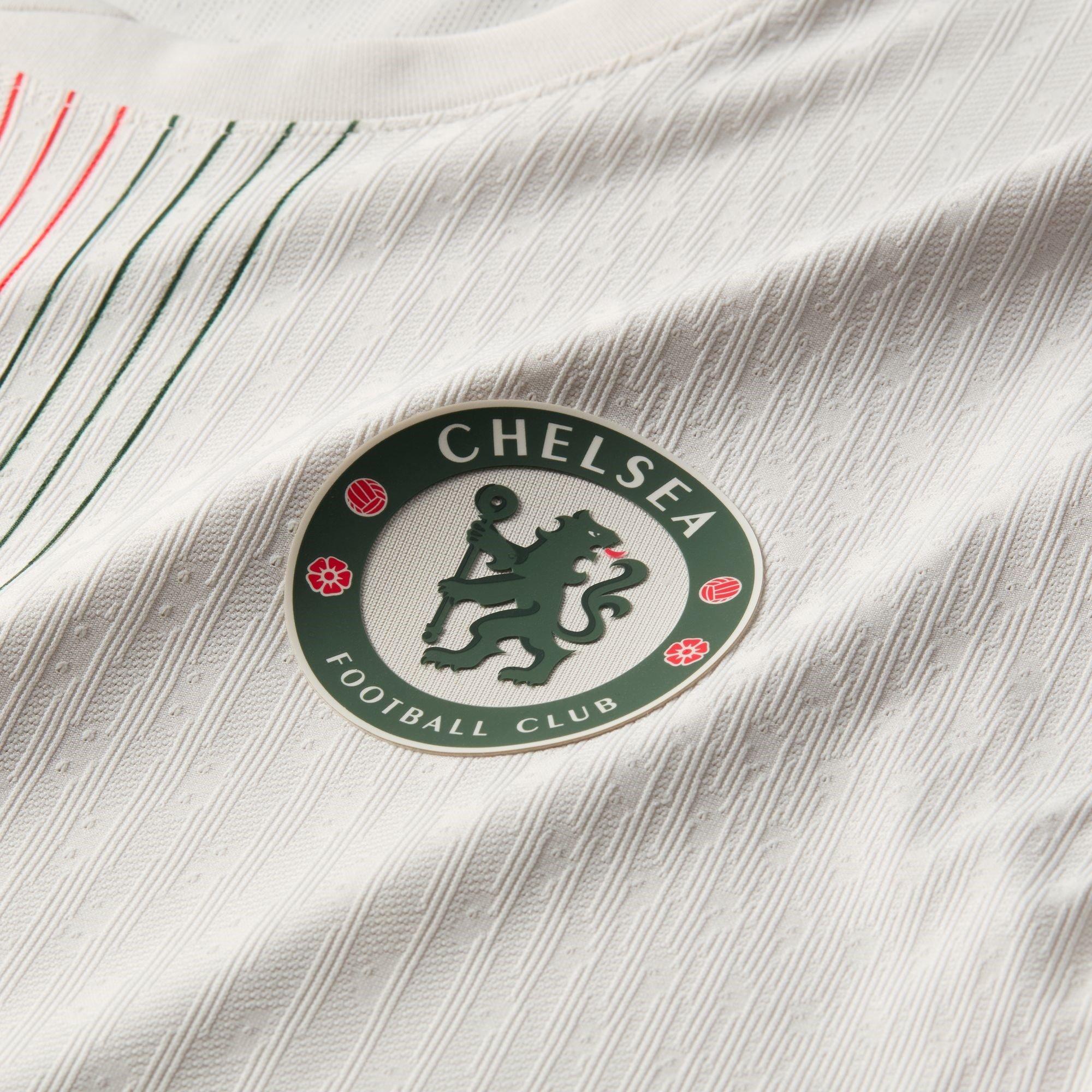 Bianco/Rosso - Nike - Chelsea Authentic Away Shirt 2025 2026 Adults - 3