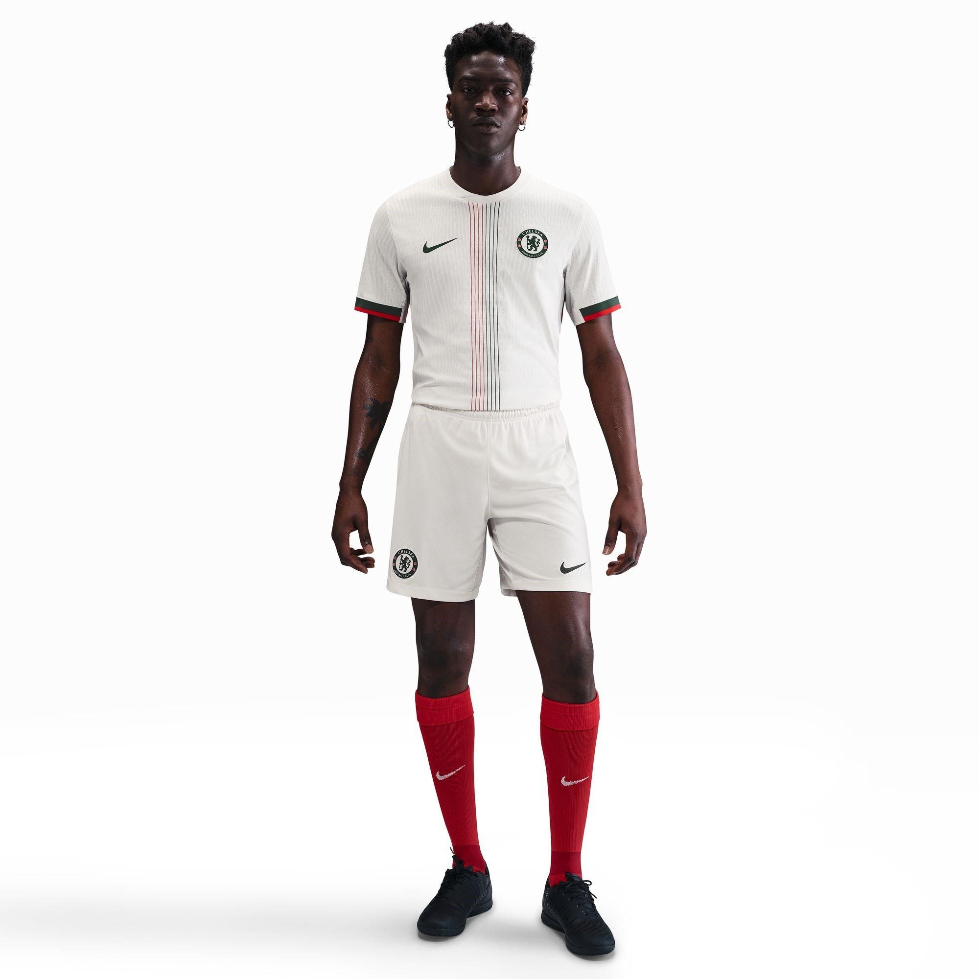 Bianco/Rosso - Nike - Chelsea Authentic Away Shirt 2025 2026 Adults - 4