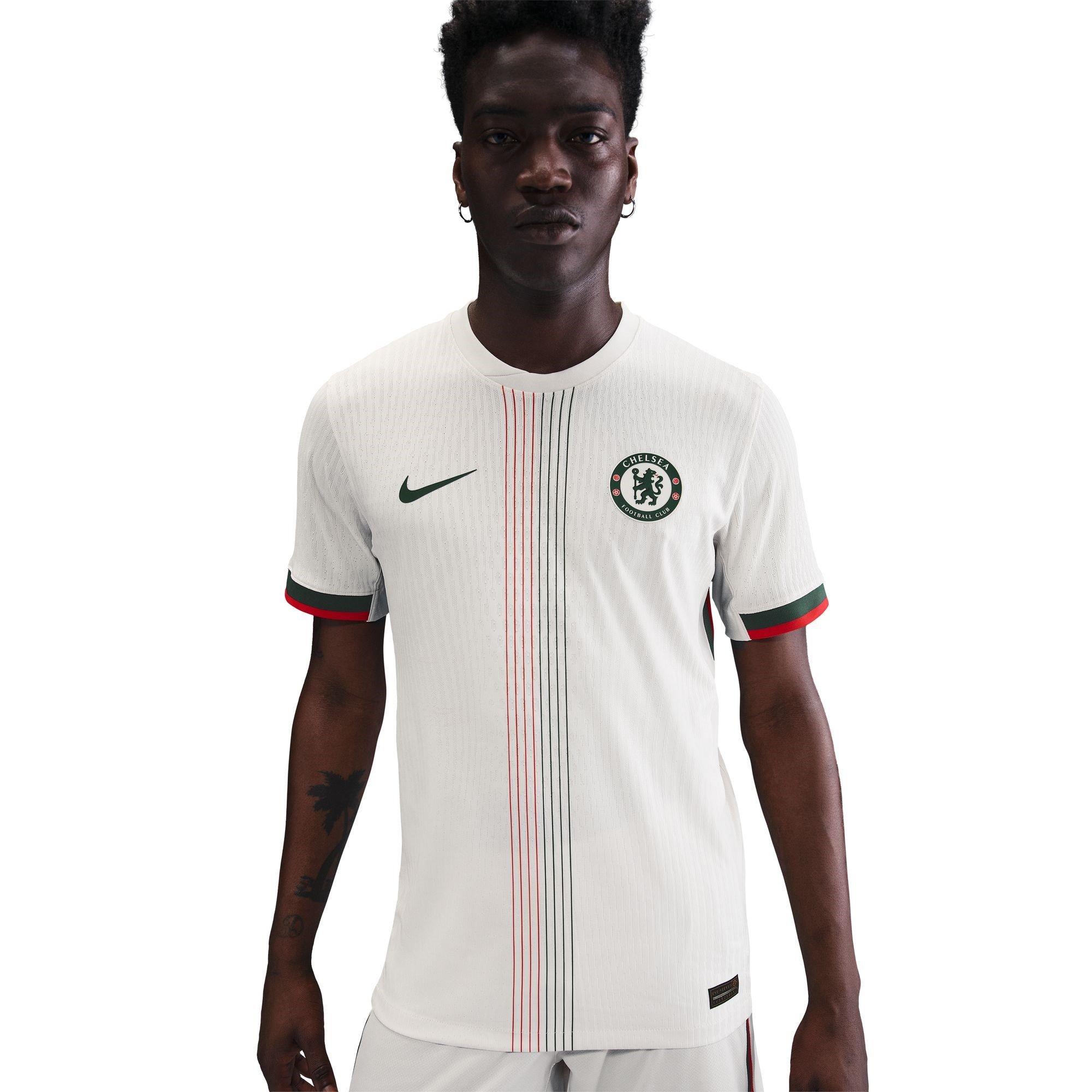 Bianco/Rosso - Nike - Chelsea Authentic Away Shirt 2025 2026 Adults - 6