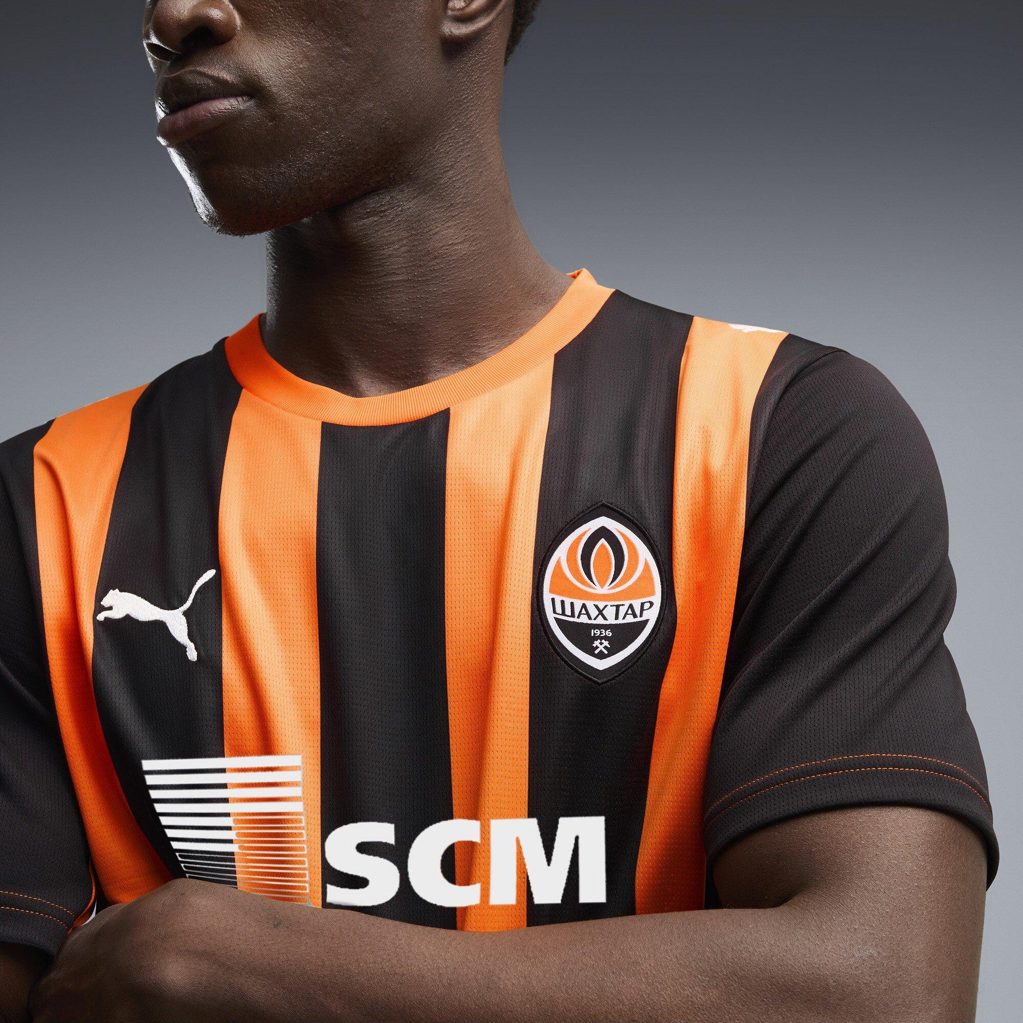 Orange/Black - Puma - Shakhtar Donetsk Home Shirt 2026/27 Mens - 5