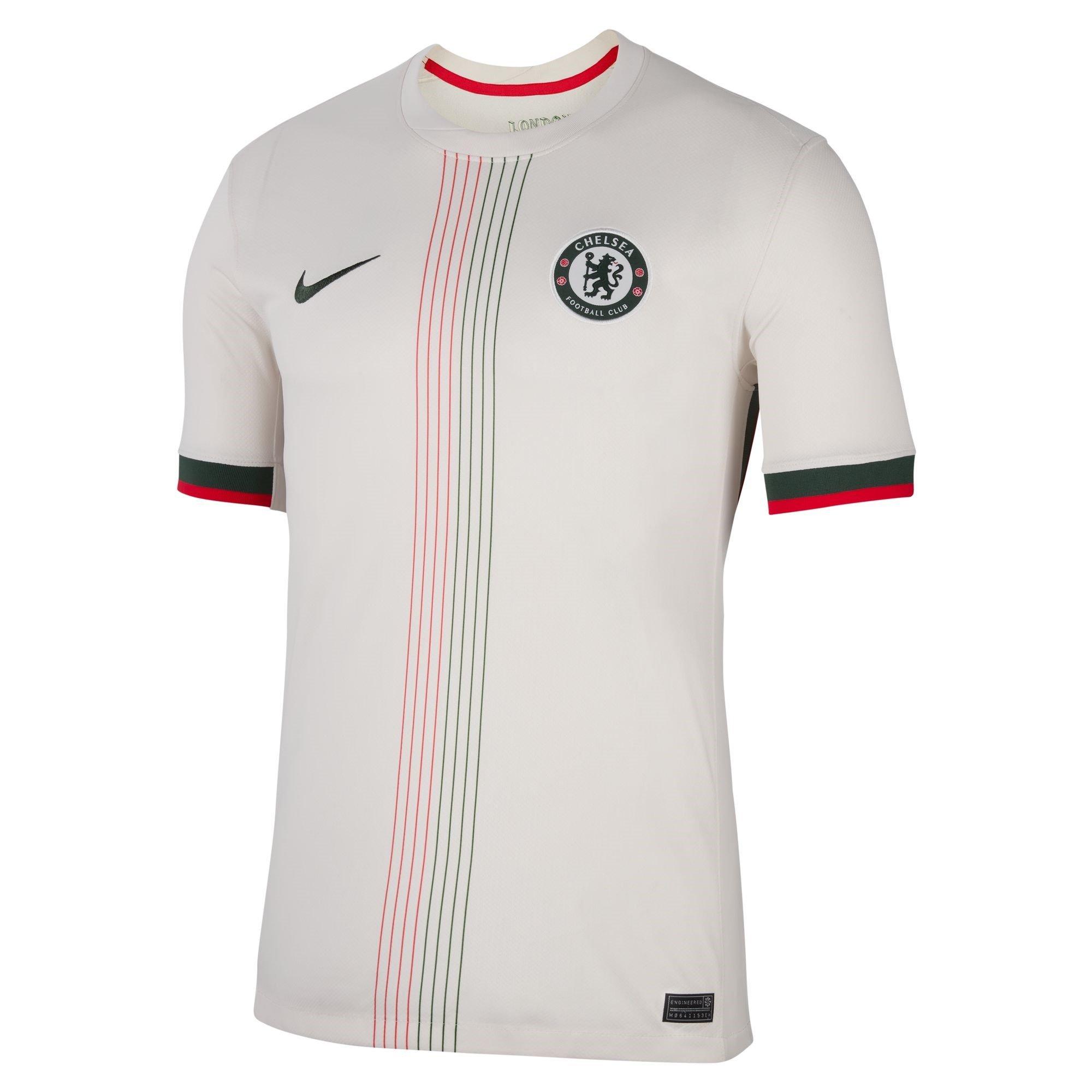 White/Red - Nike - Chelsea Away Shirt 2025 2026 Adults - 1