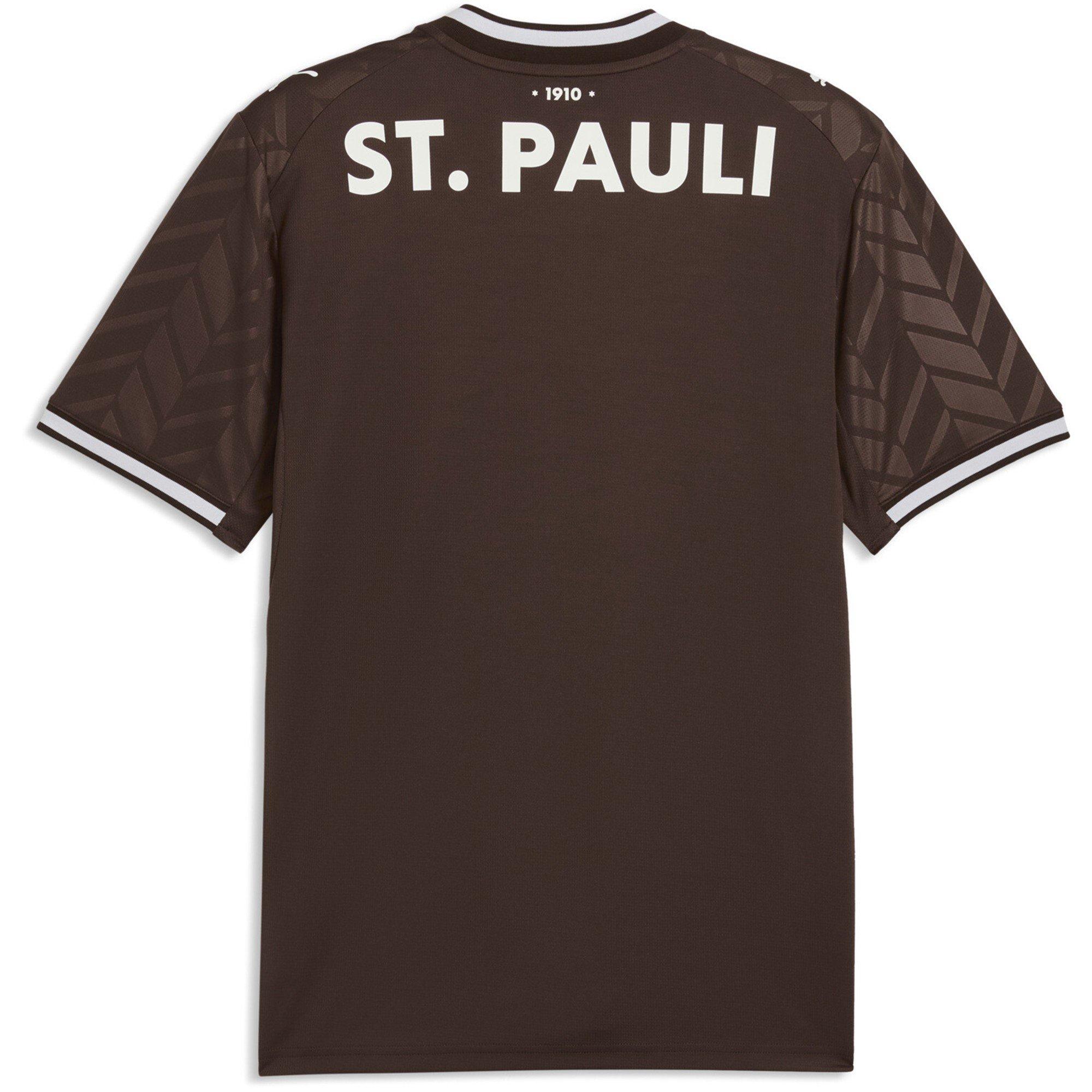Marrone/Bianco - Puma - St Pauli Home Shirt 2026/27 Mens - 2