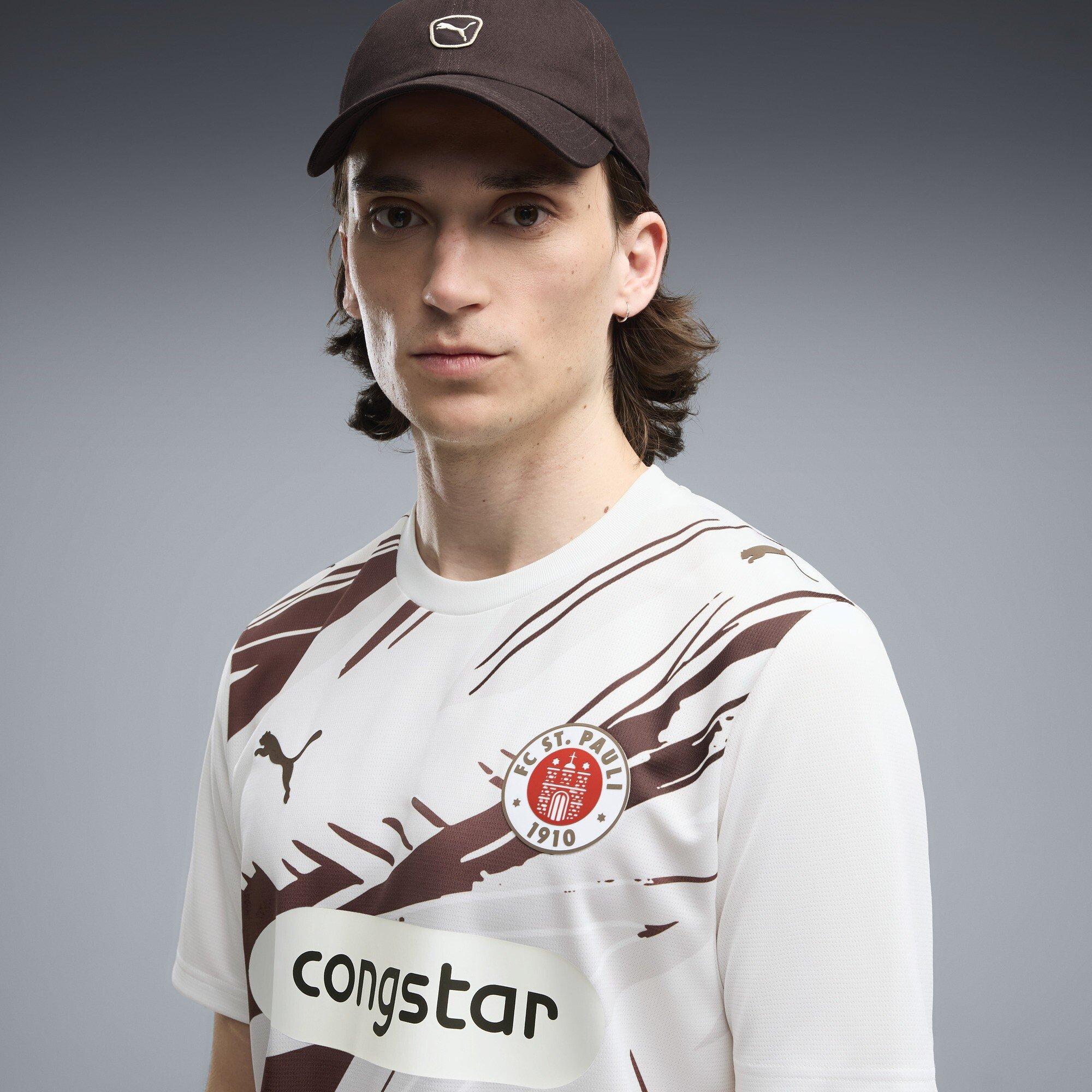 Bianco/Marrone - Puma - St Pauli Away Shirt 2026/27 Mens - 5