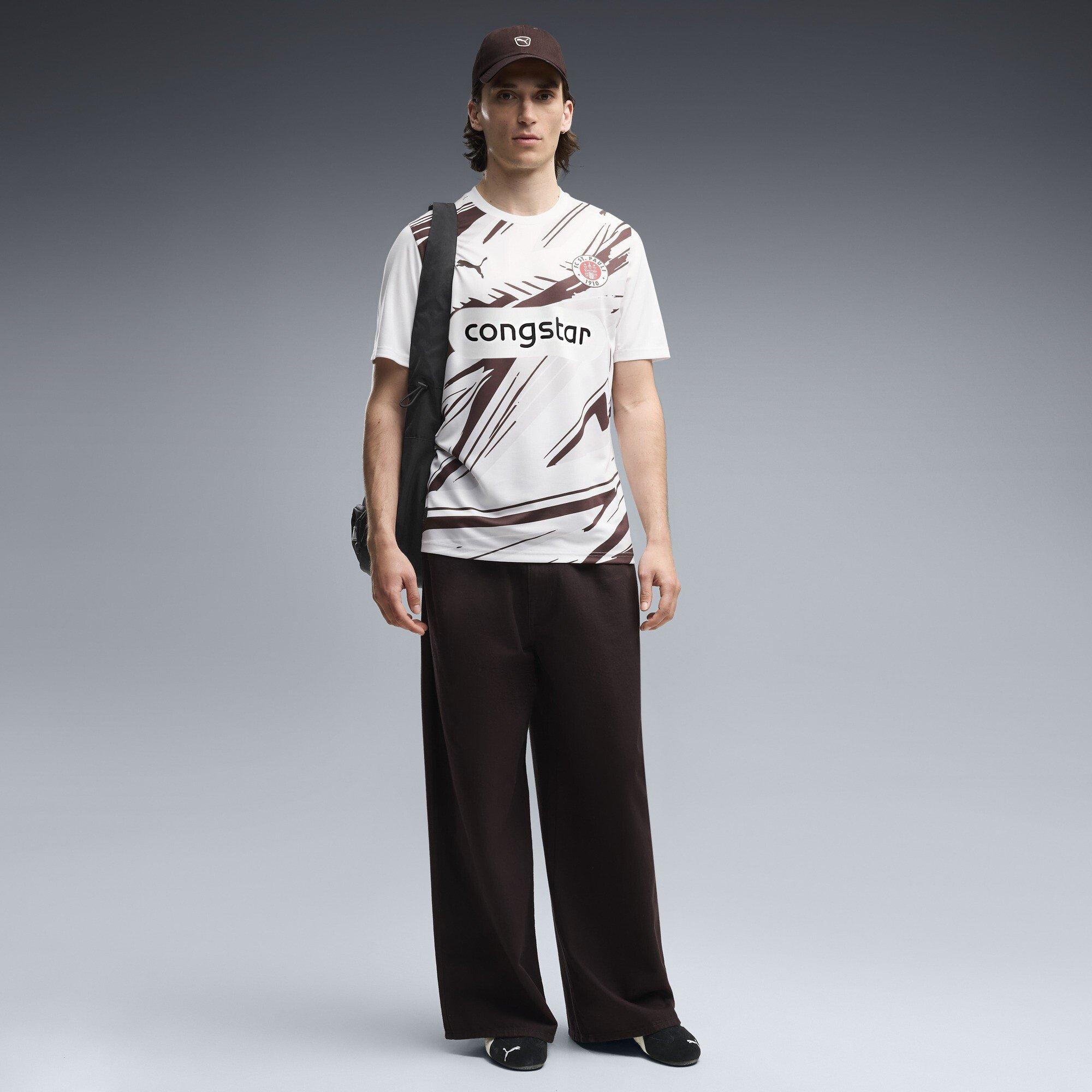 Bianco/Marrone - Puma - St Pauli Away Shirt 2026/27 Mens - 6