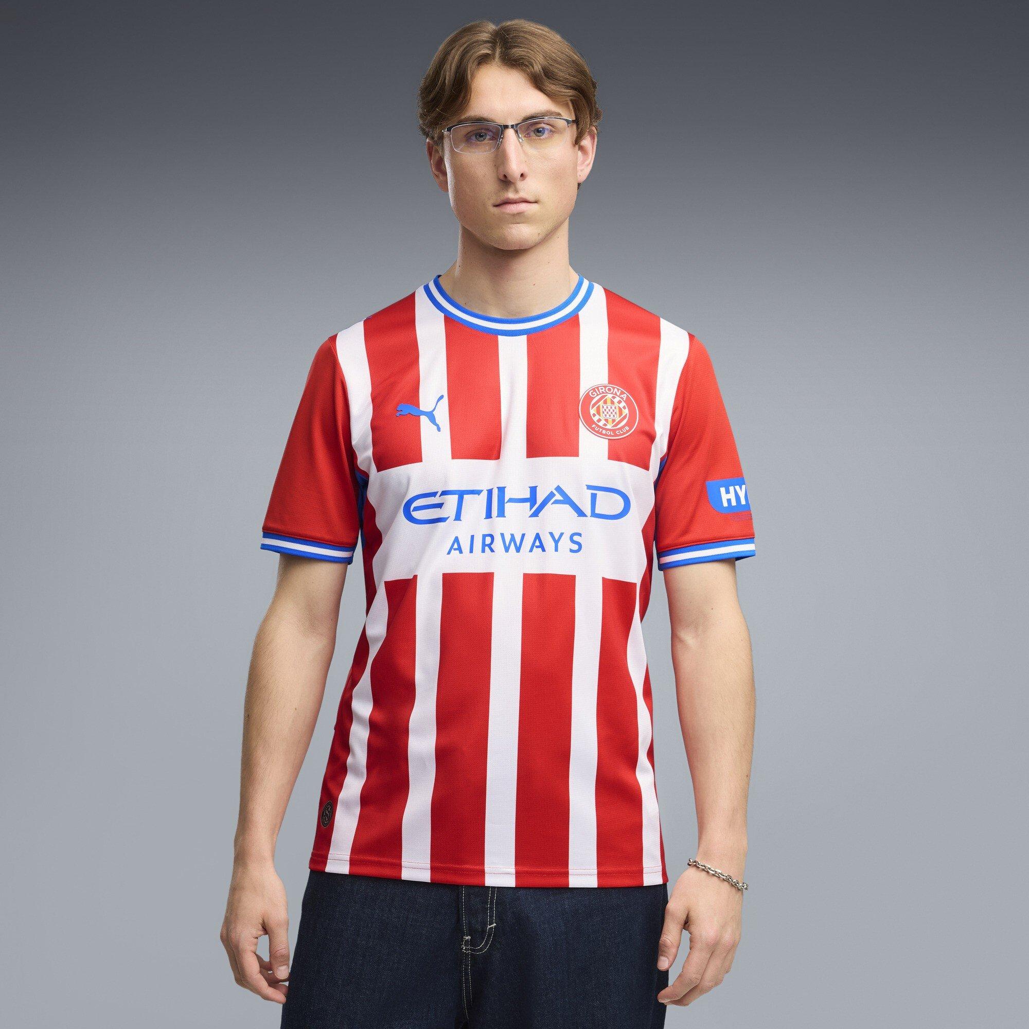 Rouge/Blanc - Puma - Girona Home Shirt 2026/27 Mens - 3