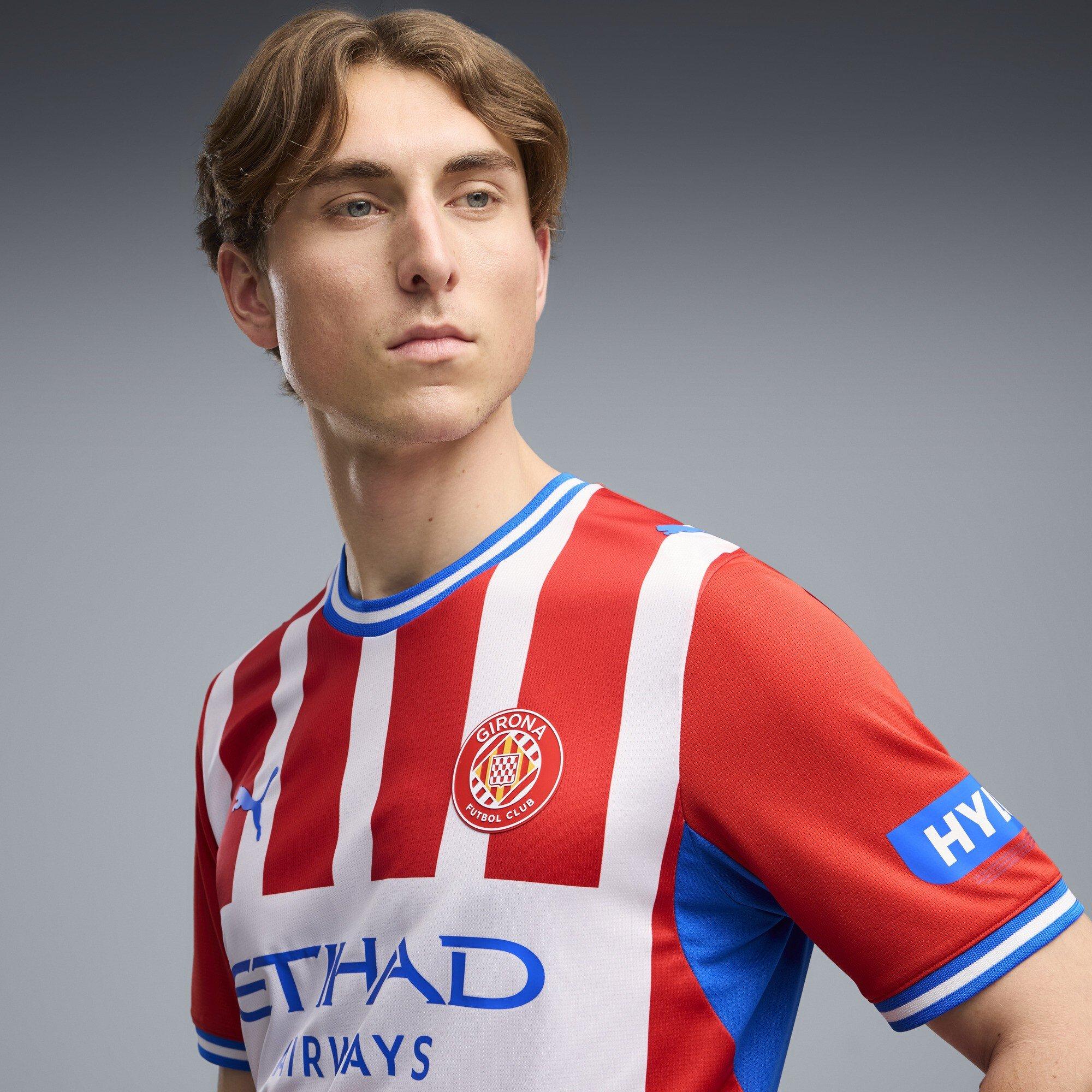 Rouge/Blanc - Puma - Girona Home Shirt 2026/27 Mens - 5