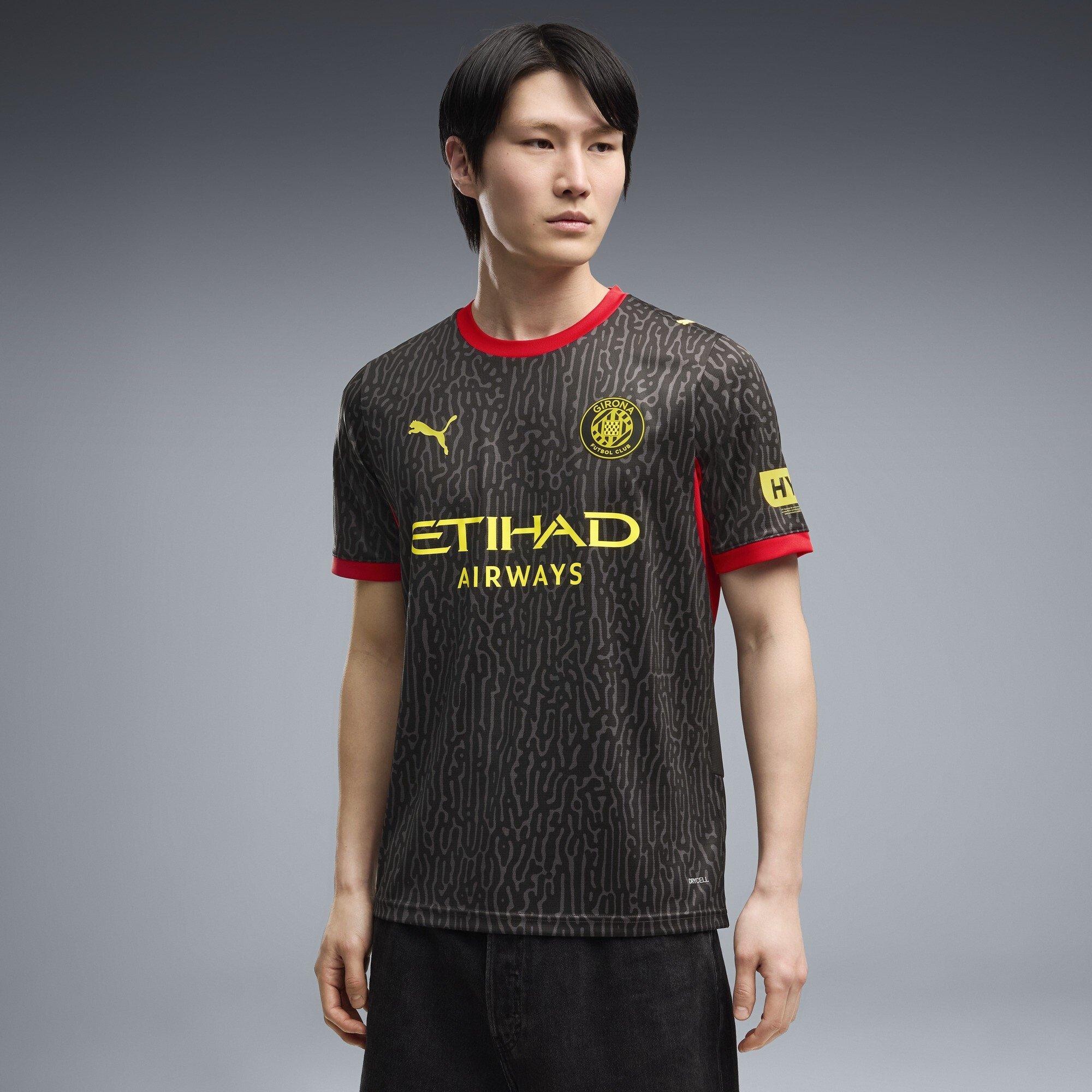 Black/Grey - Puma - Girona Away Shirt 2026/27 Mens - 3