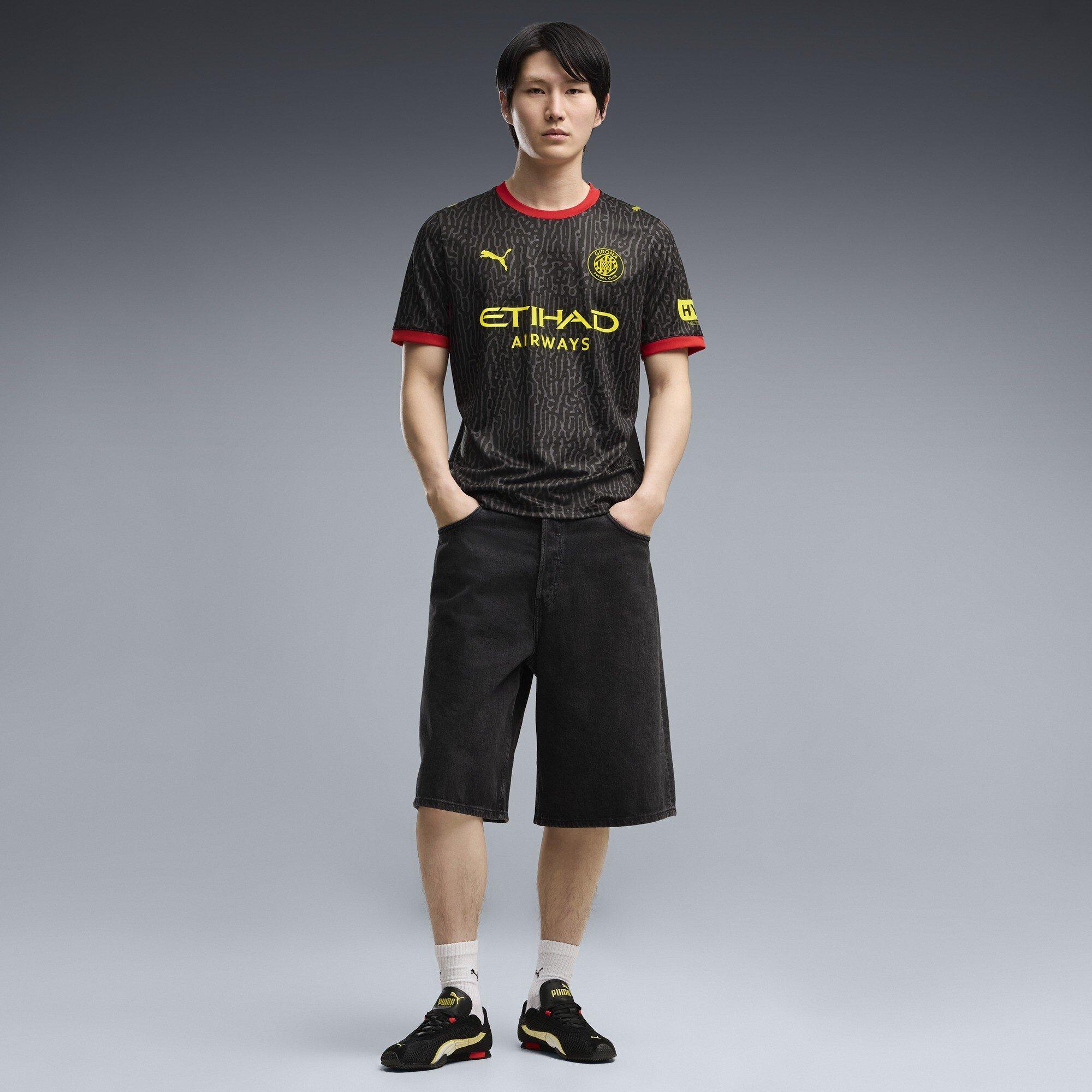 Black/Grey - Puma - Girona Away Shirt 2026/27 Mens - 6