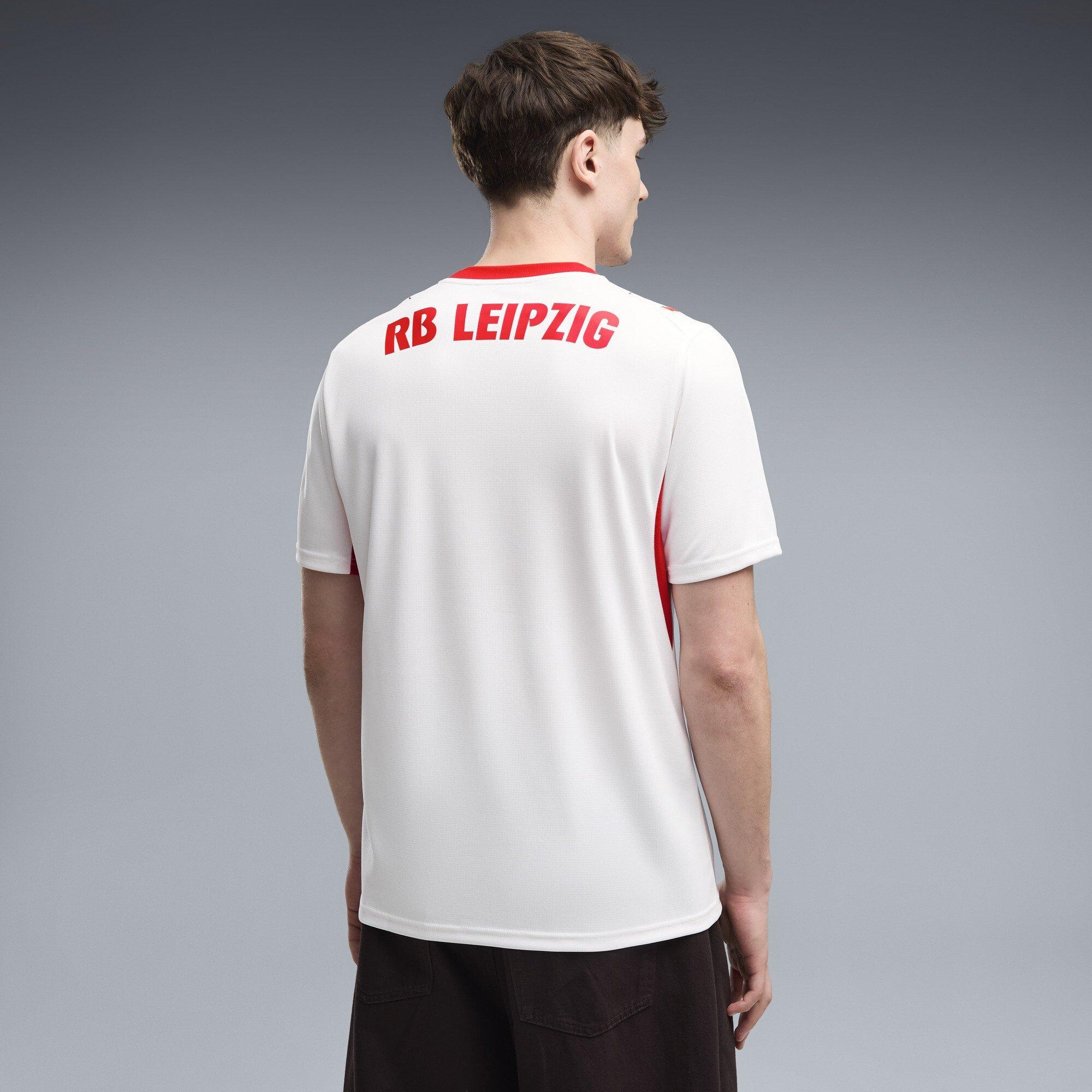 Blanc/Rouge - Puma - Mens RB Leipzig Domestic Home Football Shirt 2026 2027 - 4