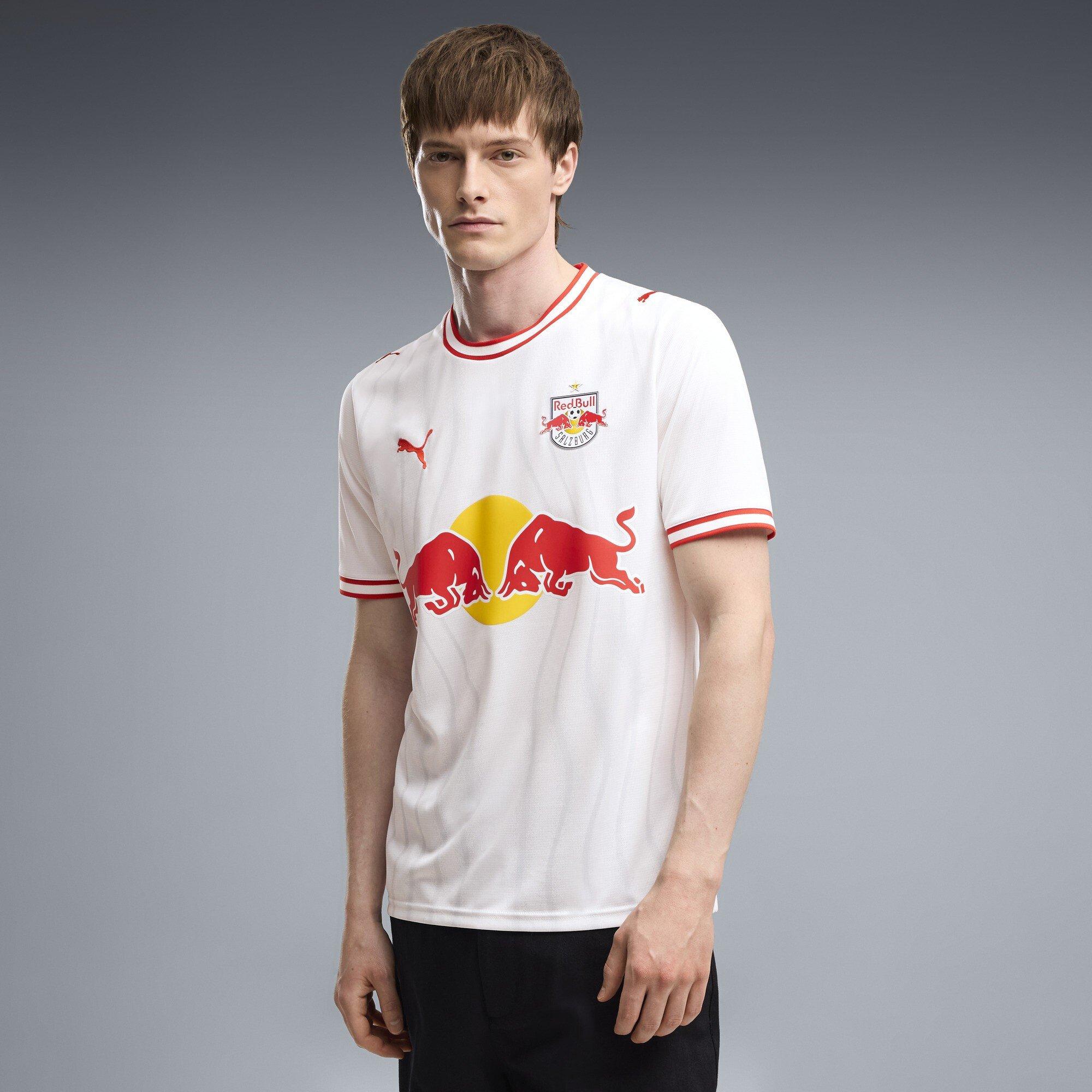 Blanc/Rouge - Puma - Red Bull Salzburg Home Shirt 2026/27 Mens - 3