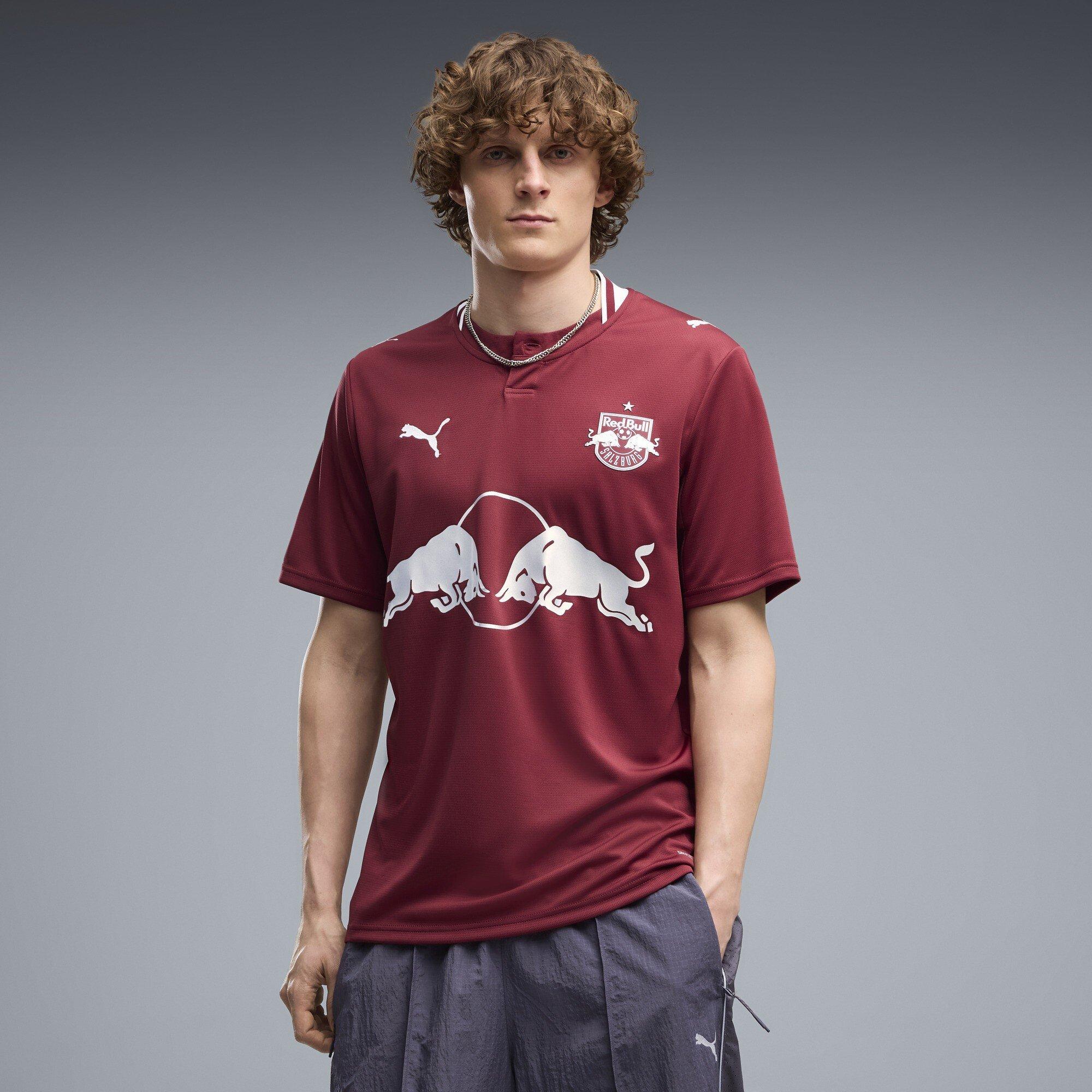 Rouge/Blanc - Puma - Red Bull Salzburg Away Shirt 2026/27 Mens - 3