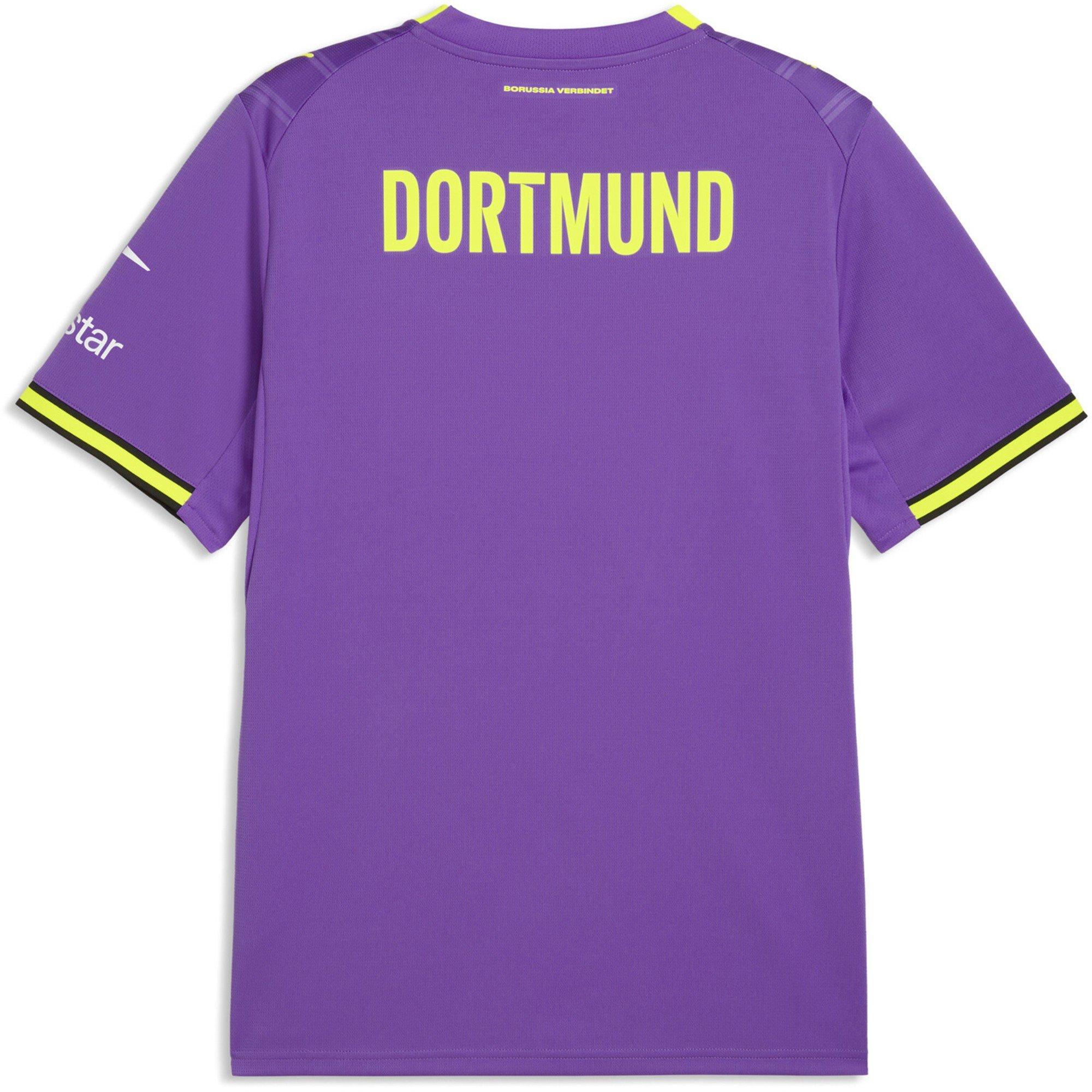 Purple/Yellow - Puma - Borussia Third Shirt 2026/27 Mens - 2