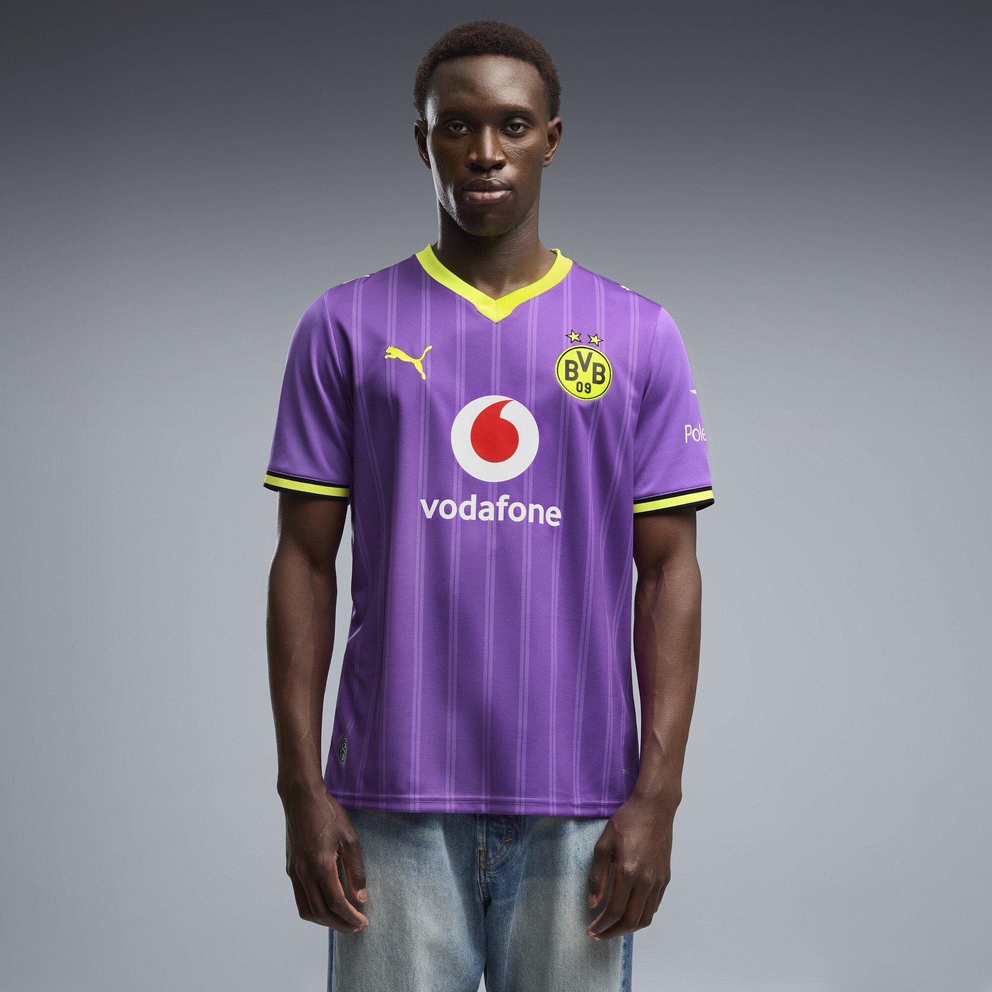 Purple/Yellow - Puma - Borussia Third Shirt 2026/27 Mens - 3
