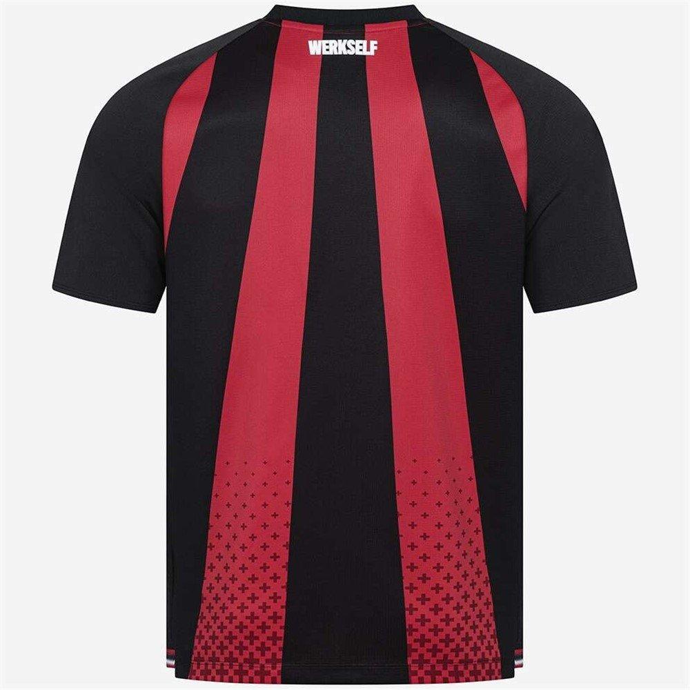 Red/Black - New Balance - Bayer Leverkusen Home Shirt 2026/27 Mens - 2