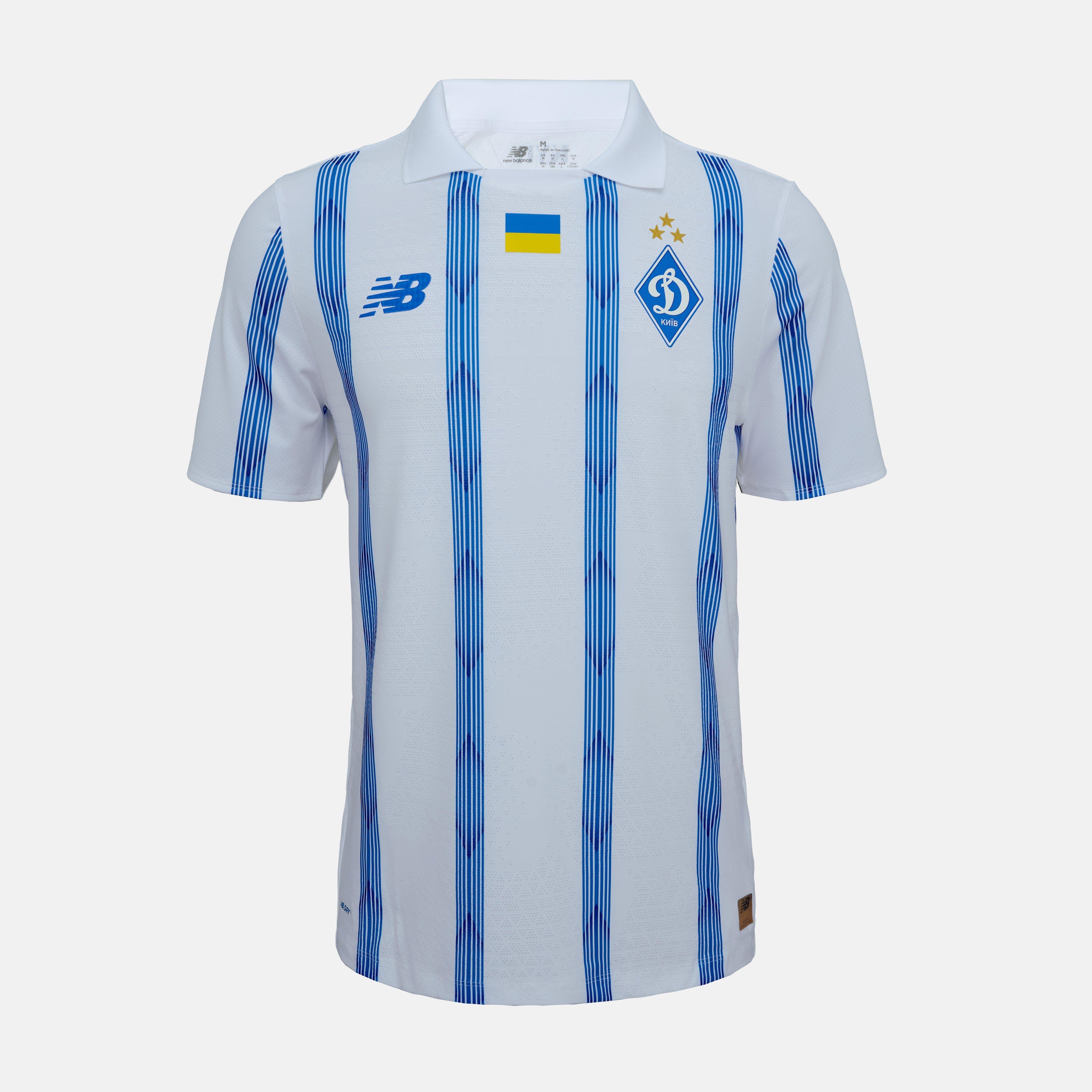Blue/White - New Balance - Dynamo Kyiv Home Shirt 2026/27 Mens - 1