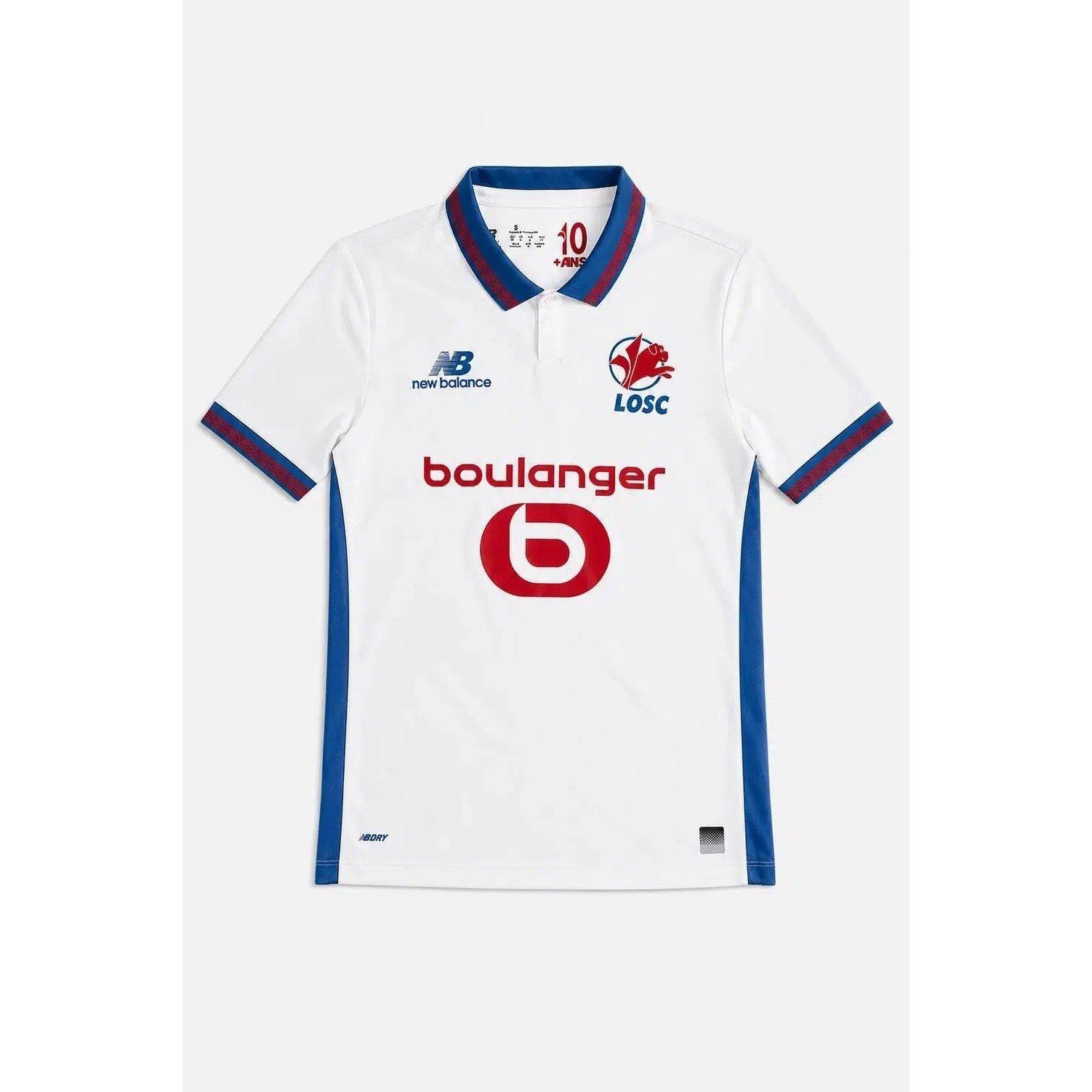 Weiß/Blau - New Balance - LOSC Away Shirt 2026/27 Mens - 1