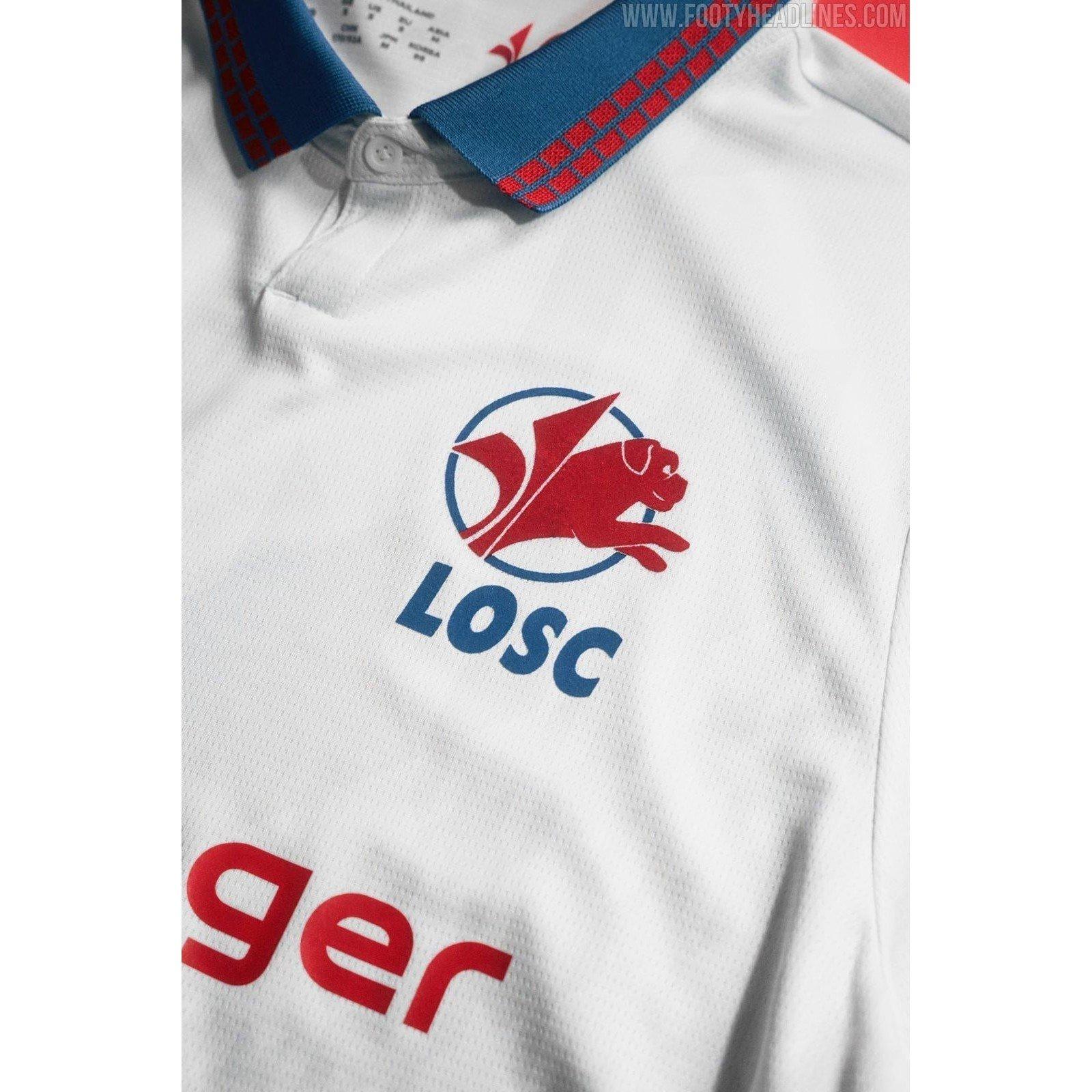 Weiß/Blau - New Balance - LOSC Away Shirt 2026/27 Mens - 3