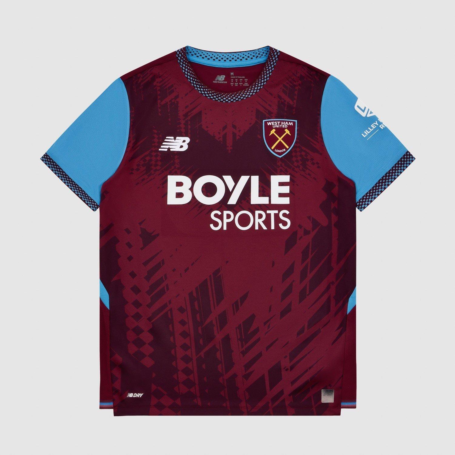 Юнайтед мъжка домакинска футболна фланелка West Ham