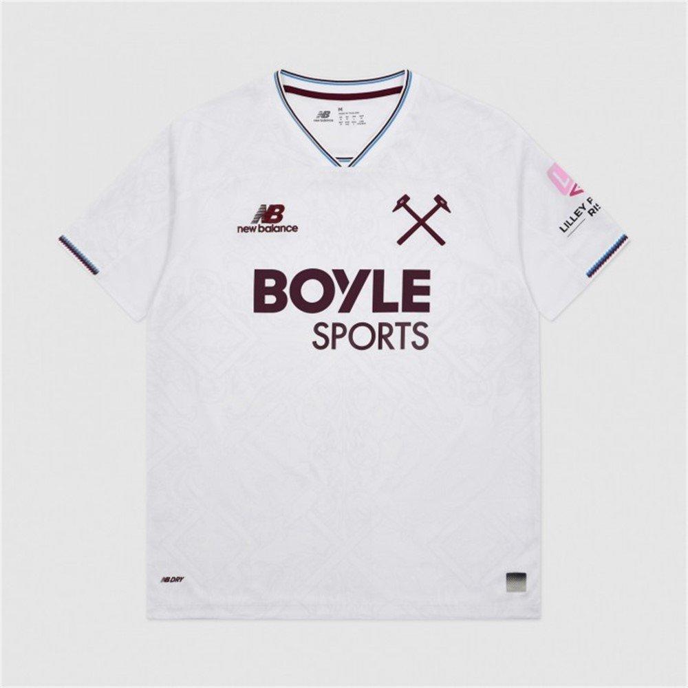 Bianco/Azzurro - New Balance - West Ham United Away Shirt 2026/27 Mens - 1