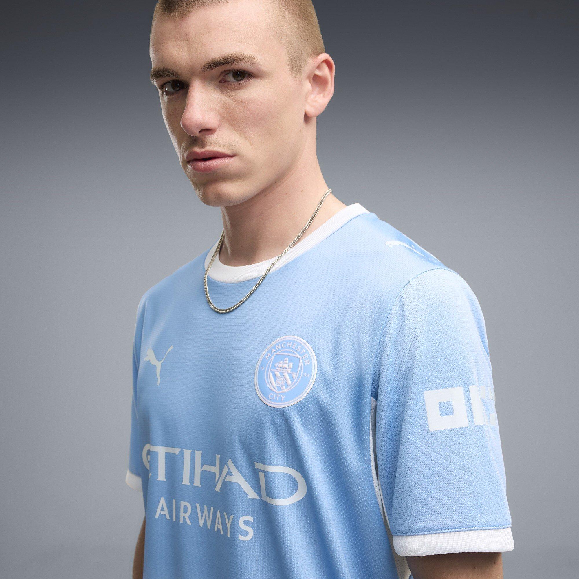 Blau/Weiß - Puma - Manchester City Home Shirt 2026/27 Mens - 5