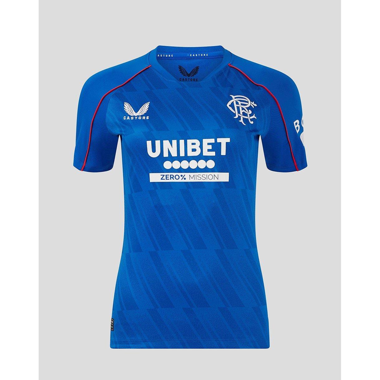 Castore Women's Rangers Home Shirt 2024 2025 - Blue - 18 (2XL)