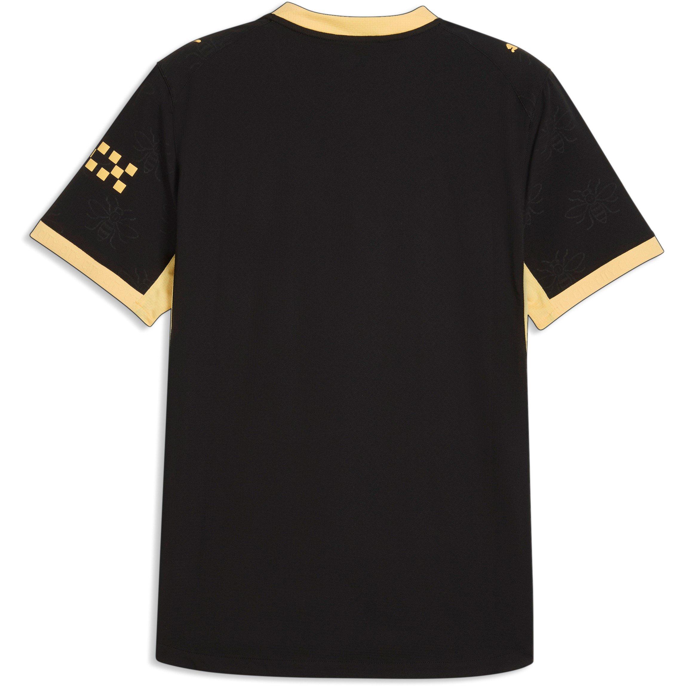 Black/Yellow - Puma - Manchester City Authentic Away Shirt 2026/27 Mens - 2