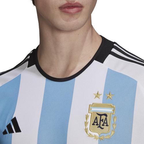 White/Blue - adidas - Argentina Home Adults Shirt 2022 - 7