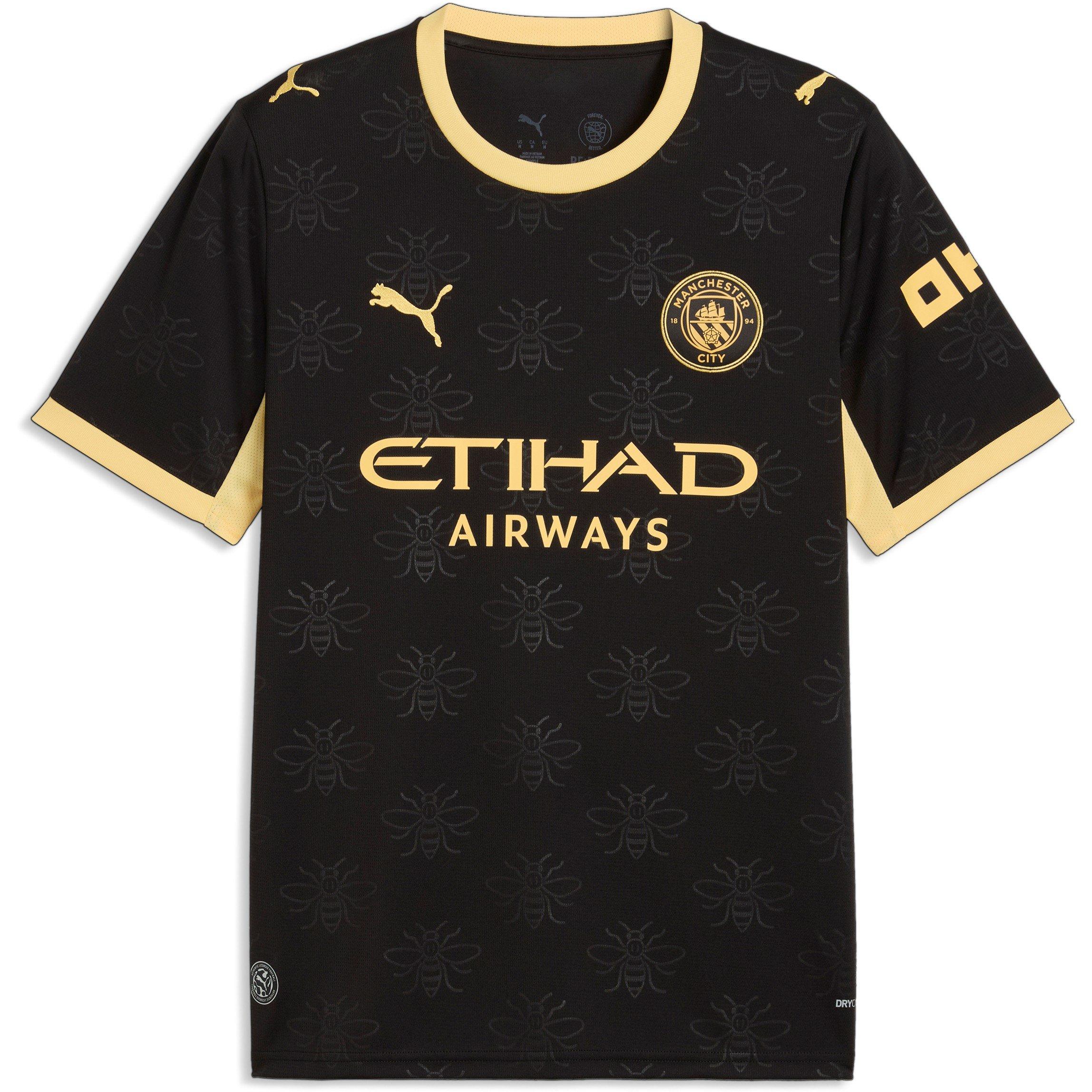 Sort/Gul - Puma - Manchester City Away Shirt 2026/27 Mens - 1