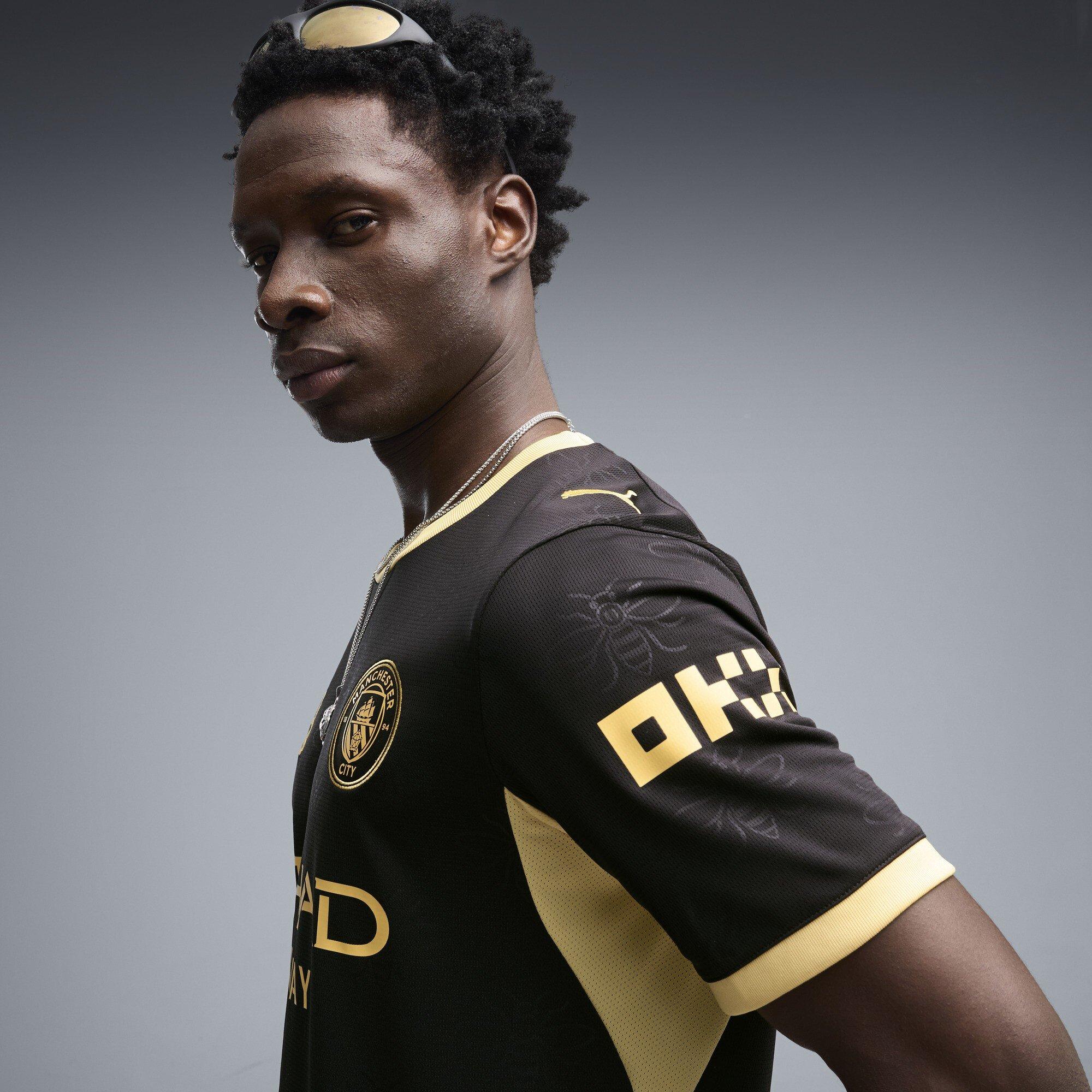 Black/Yellow - Puma - Manchester City Away Shirt 2026/27 Mens - 5