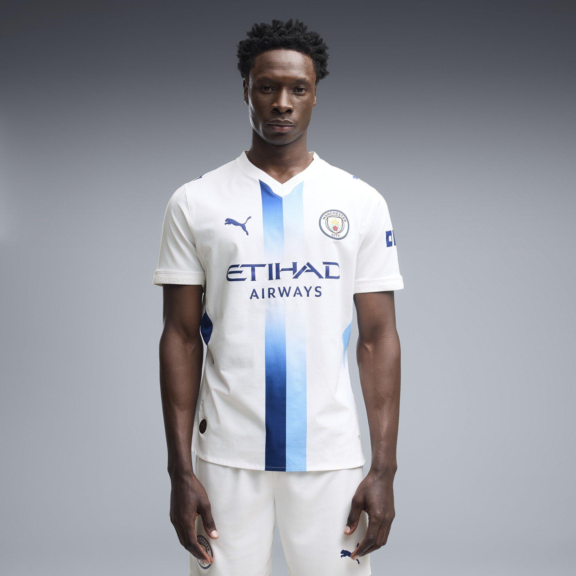 Weiß/Blau - Puma - Manchester City Authentic Third Shirt 2026/27 Mens - 3