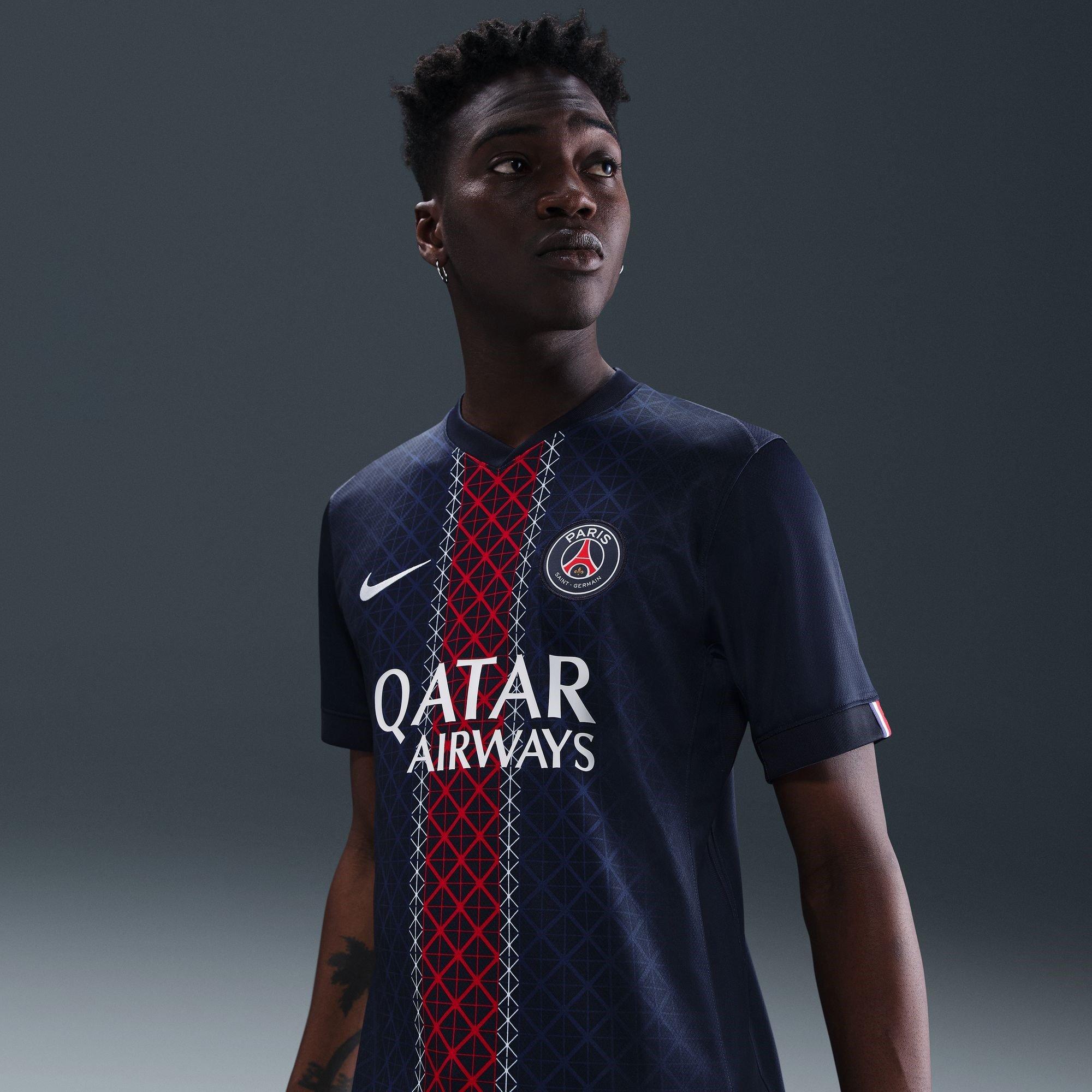 Midnight Navy - Nike - PSG Home Shirt 2025 2026 Adults - 11