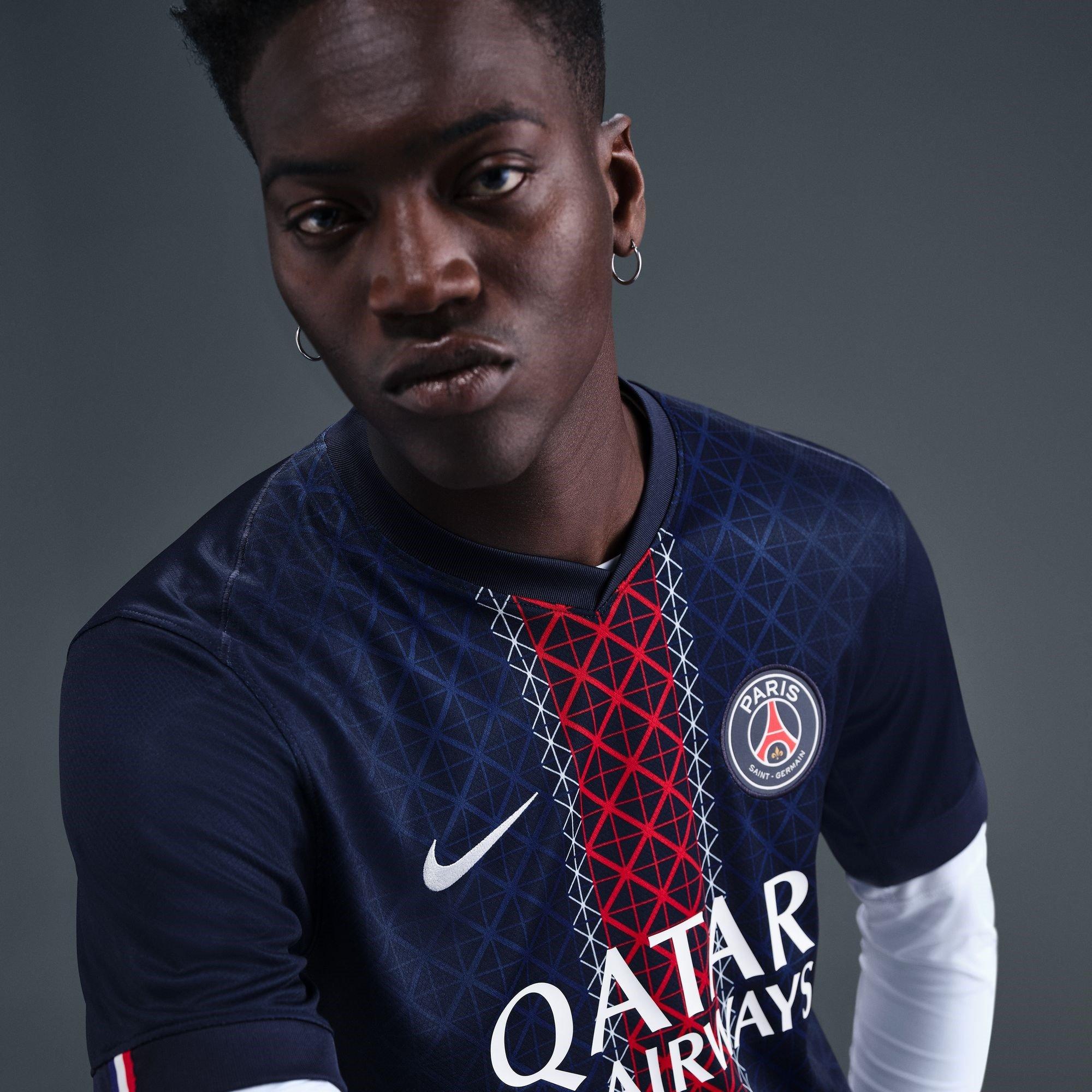 Midnight Navy - Nike - PSG Home Shirt 2025 2026 Adults - 13